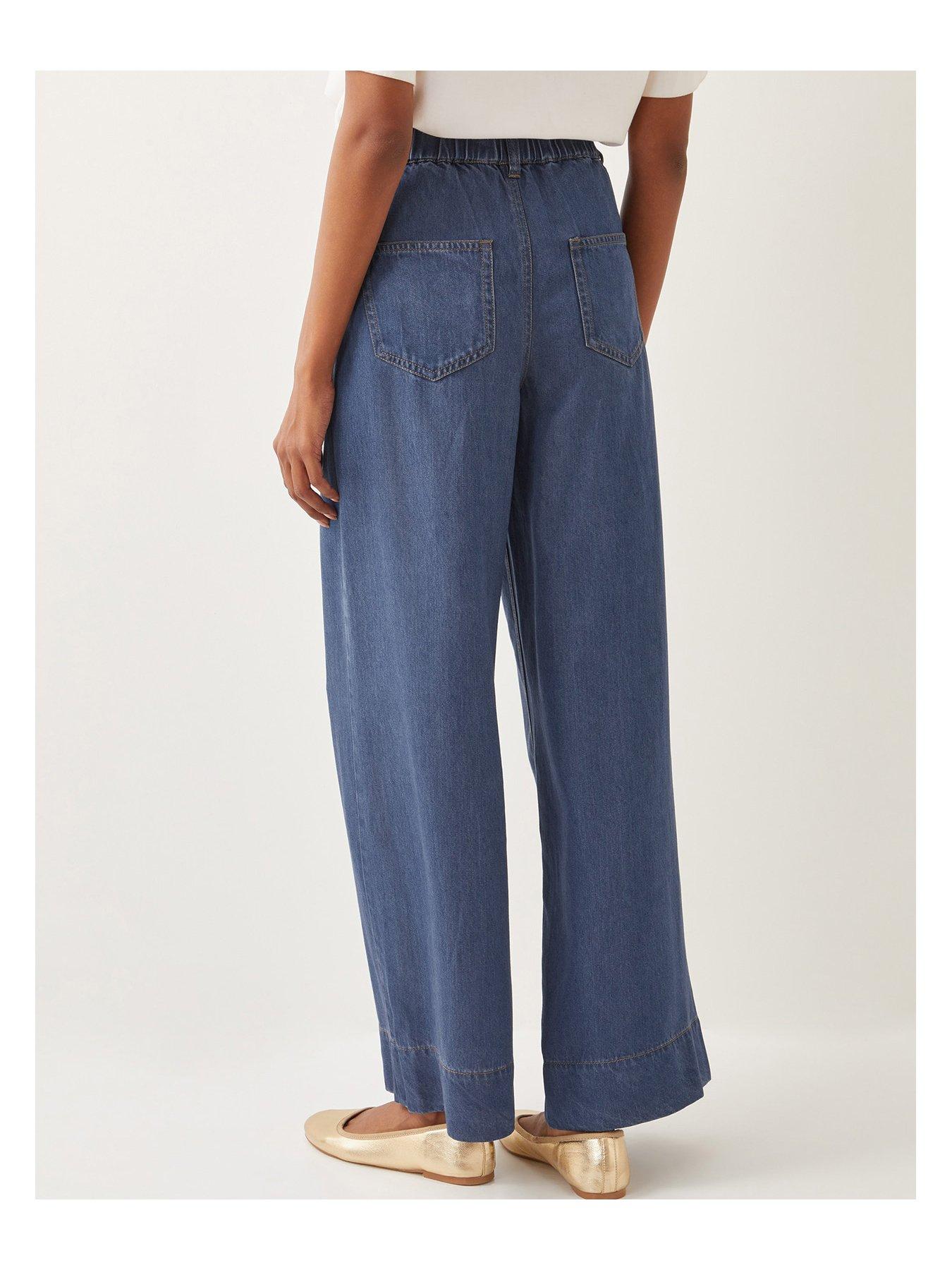 Image 2 of 5 of Monsoon Heidi Slouchy Jean - Blue