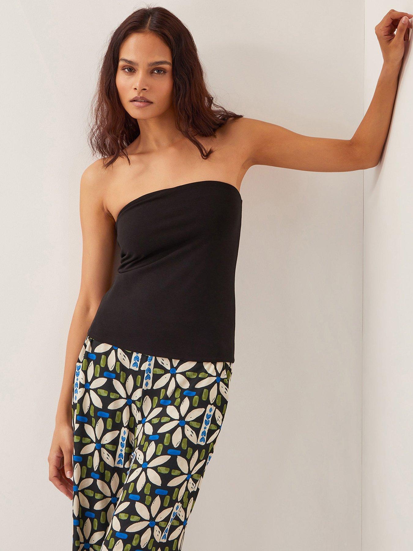 monsoon-billie-bandeau-top-black