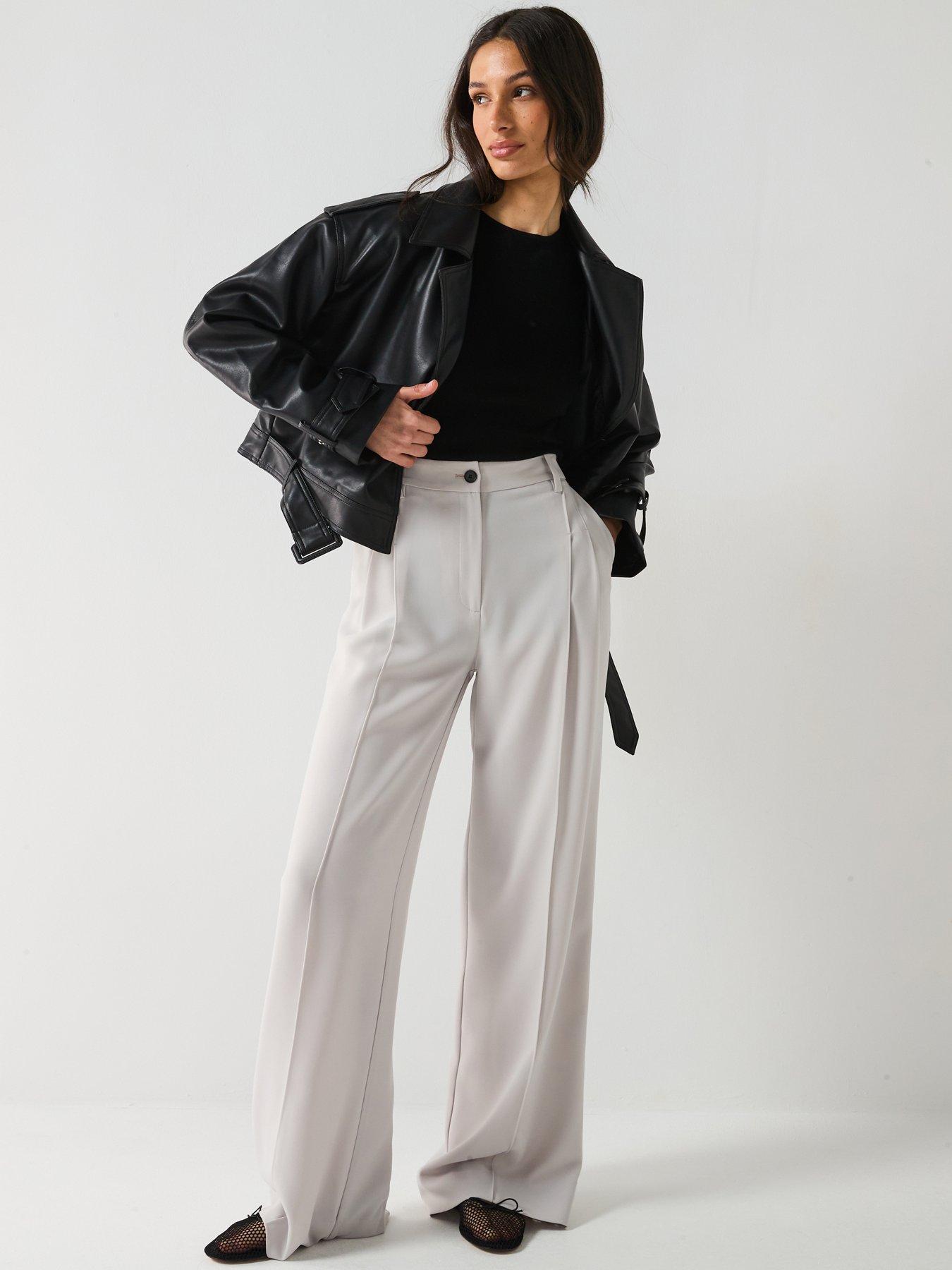 JDY Faux Leather Jacket - Black