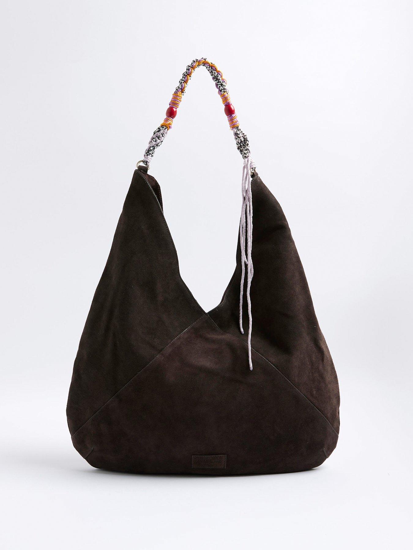river-island-oversized-suede-rope-slouch-dark-brownstillFront
