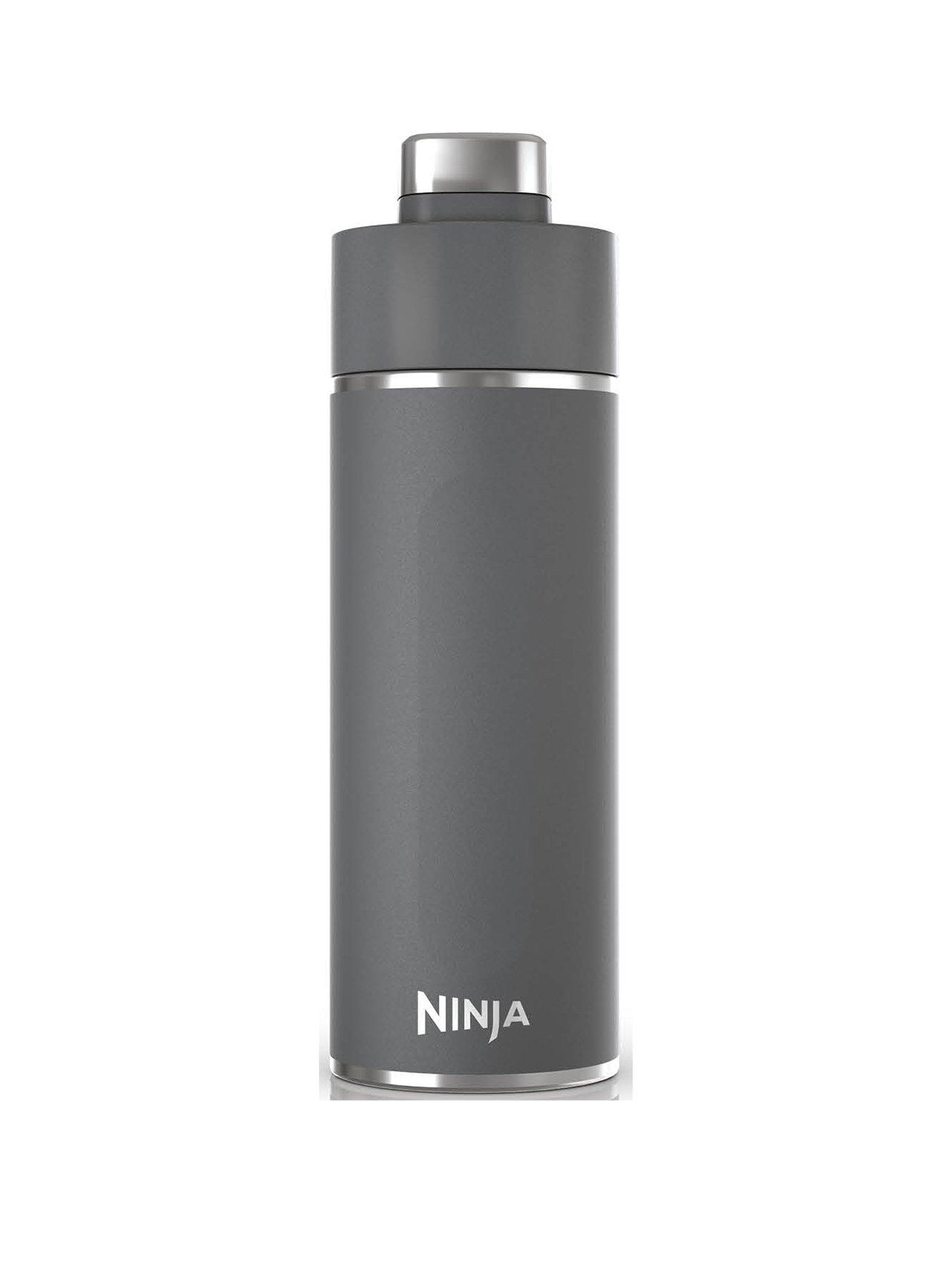 Image 1 of 6 of NINJA Thirsti 530ml Travel Bottle - Grey