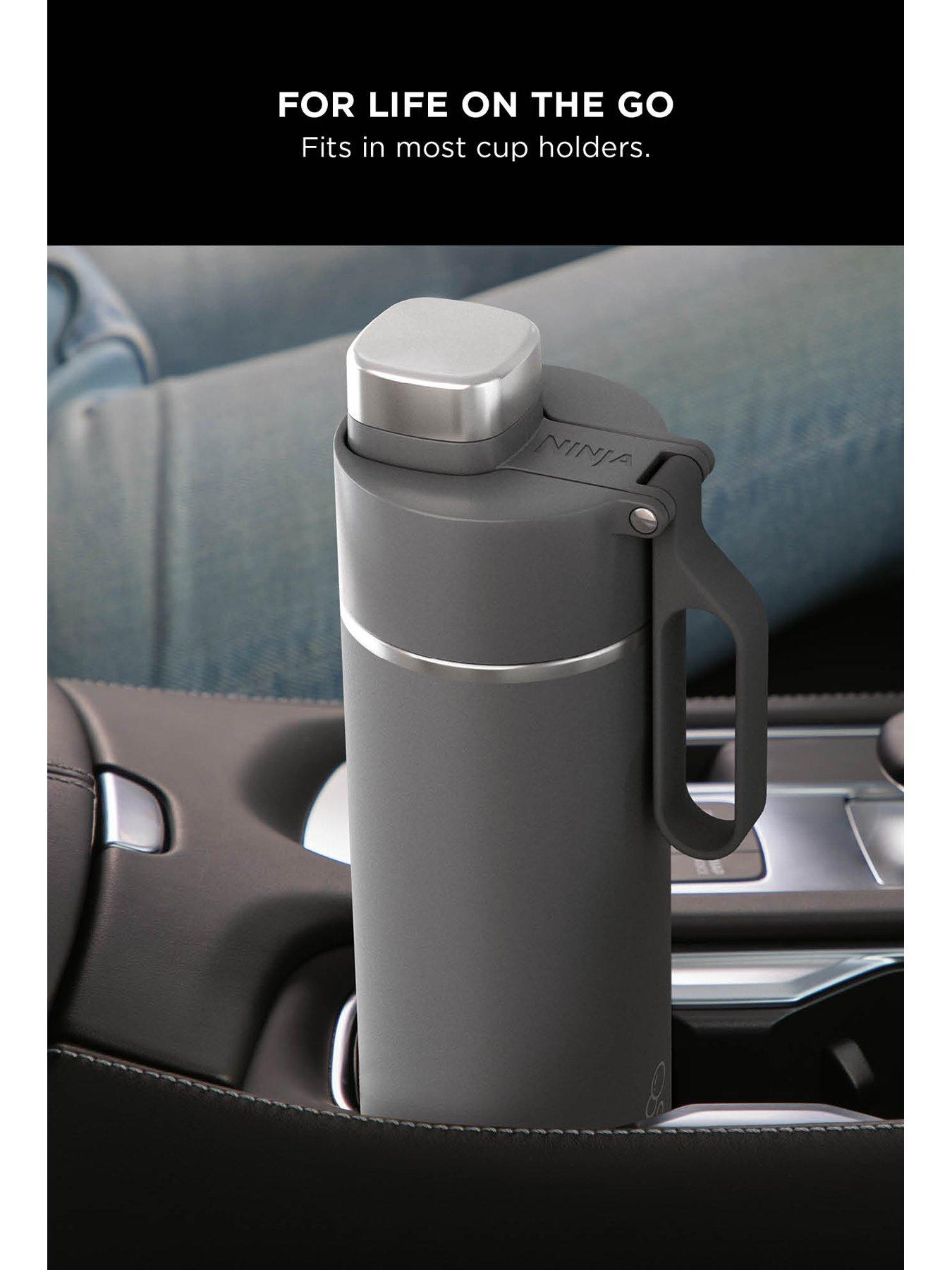 Image 2 of 6 of NINJA Thirsti 530ml Travel Bottle - Grey
