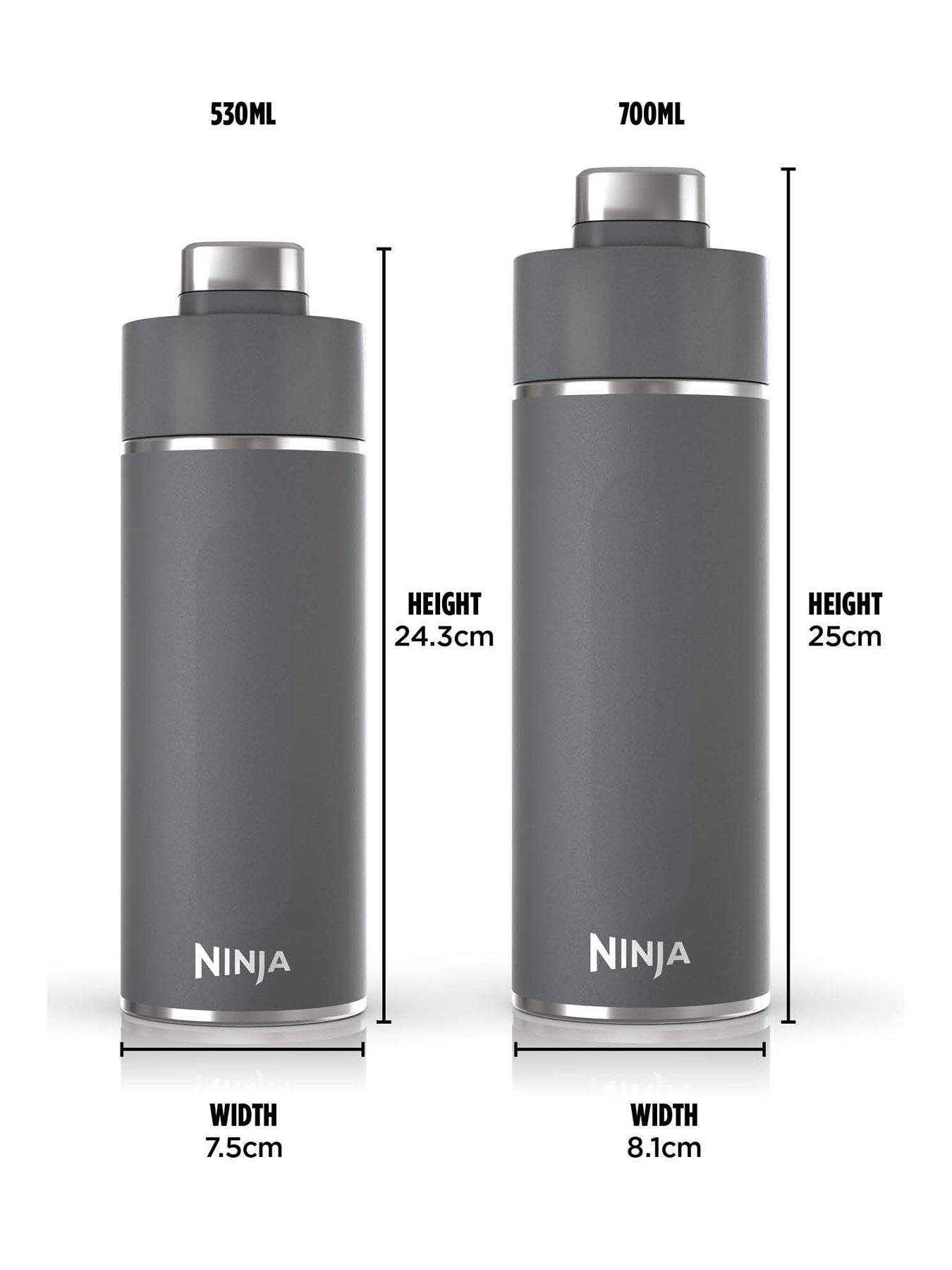 Image 6 of 6 of NINJA Thirsti 530ml Travel Bottle - Grey