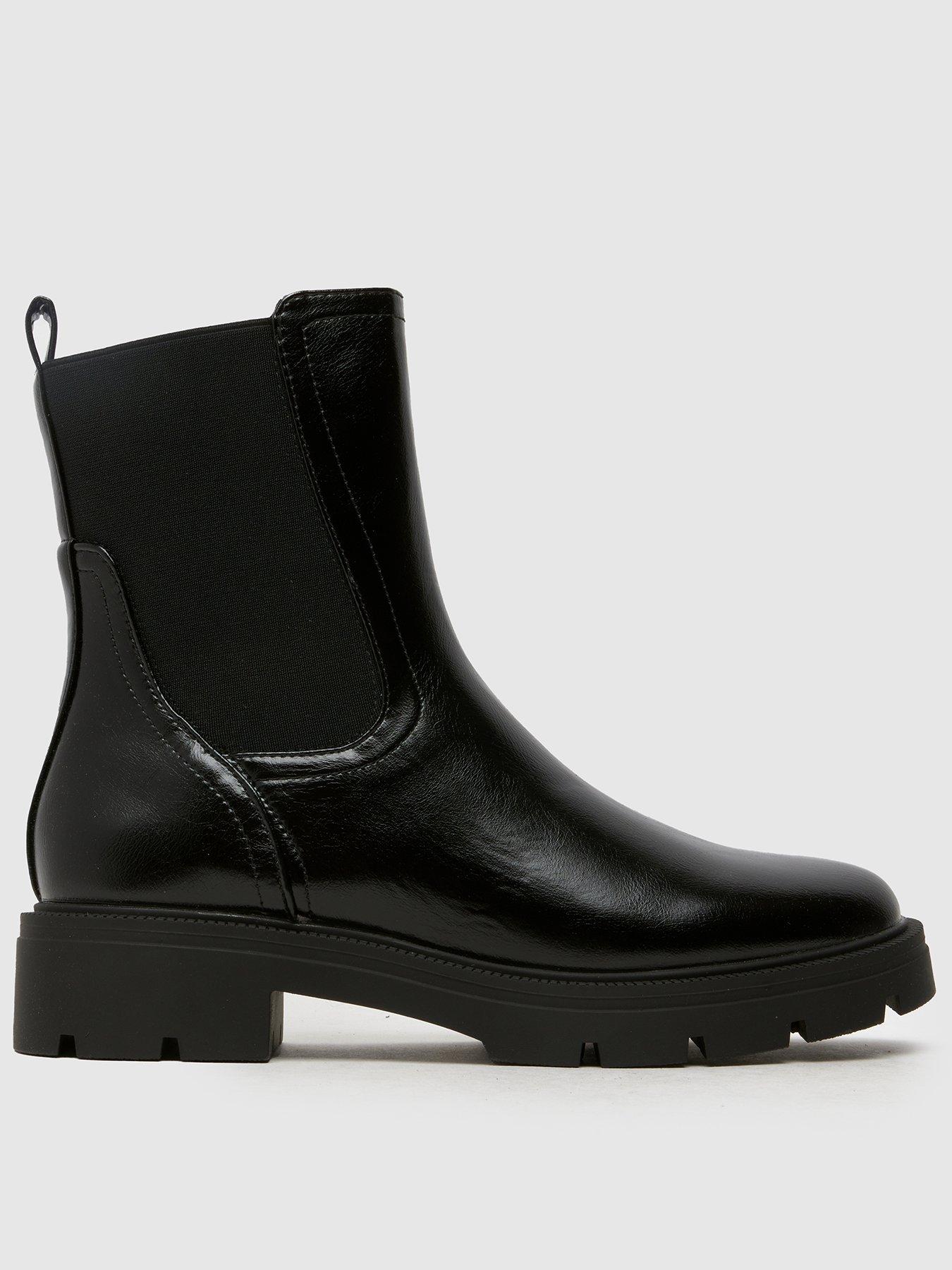 Image of SCHUH Alma Chelsea Boot - Black
