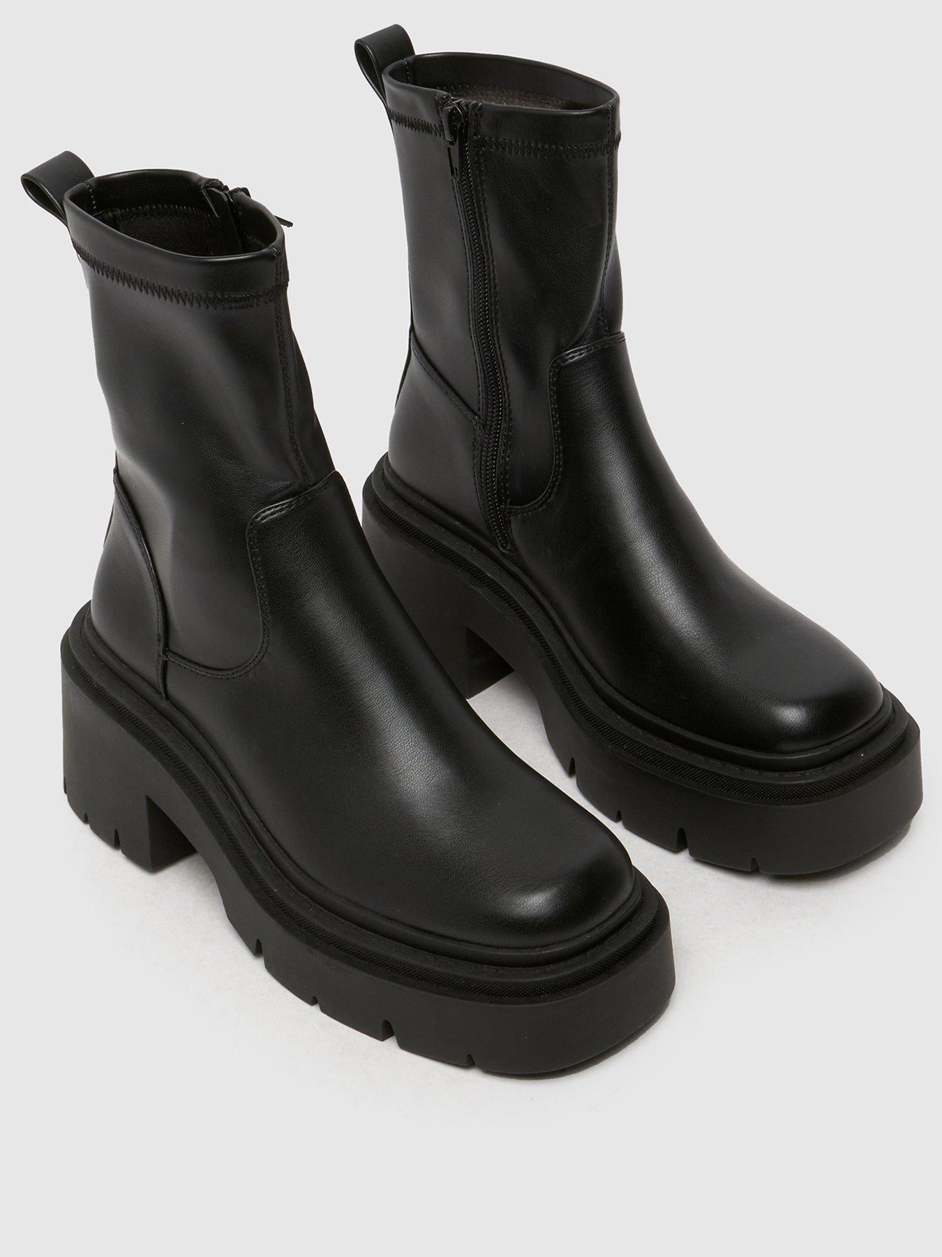 schuh-aleah-chunky-sock-boot-blackstillFront