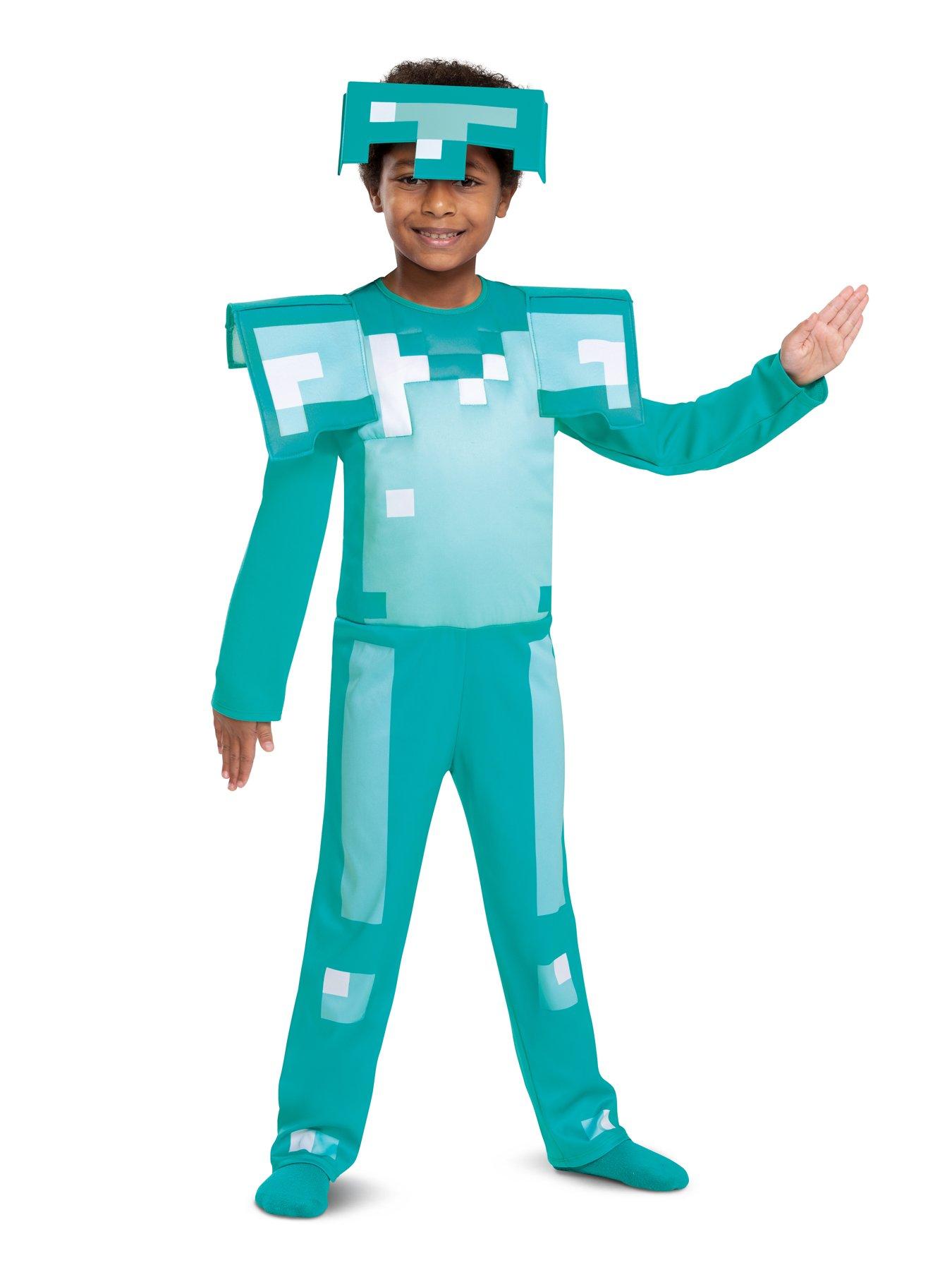 Image of Minecraft Minecraft Diamond Armor Fancy Dress Costume