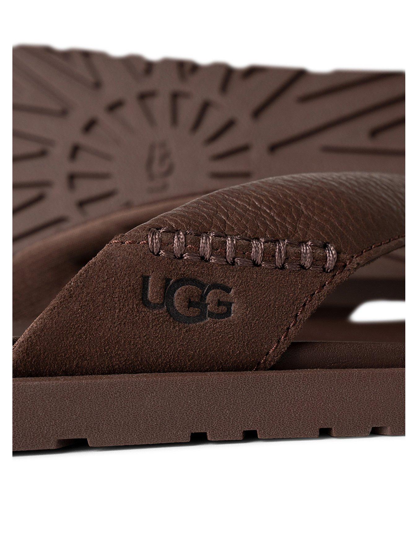 ugg-mens-seaside-ii-leather-flip-flops-browndetail