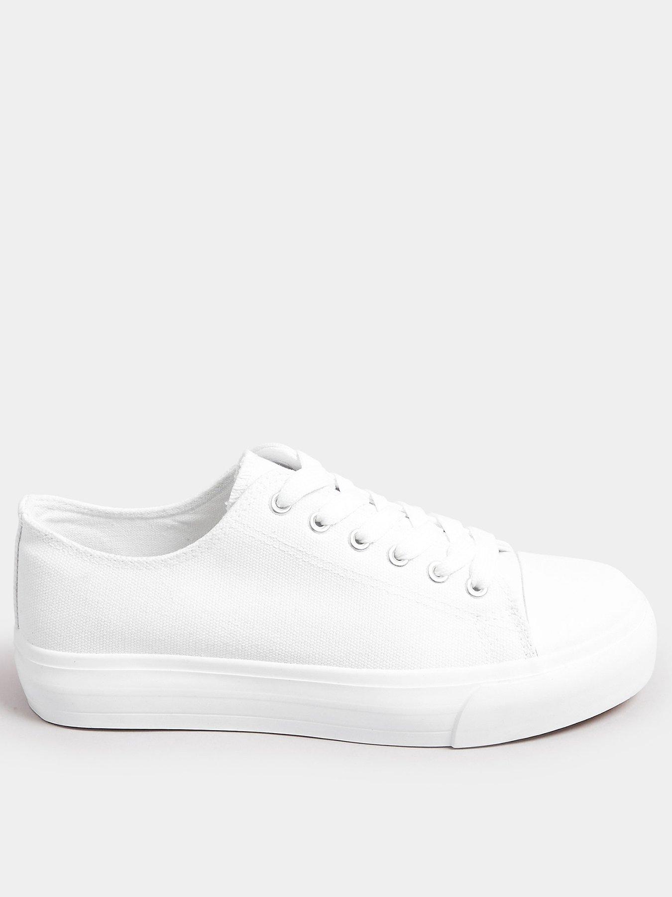 yours-extra-wide-fit-canvas-trainers