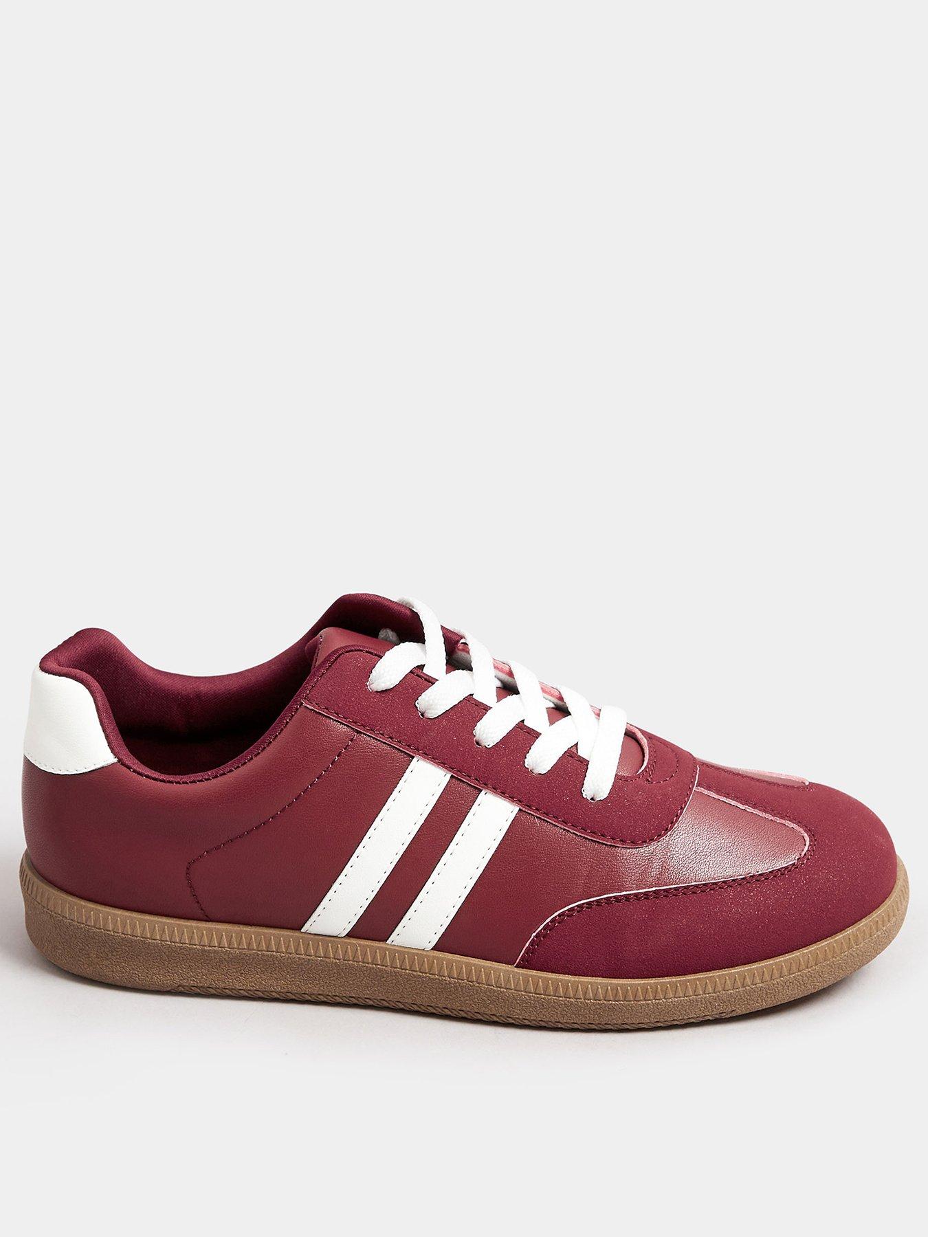 yours-extra-wide-fit-retro-stripe-trainer