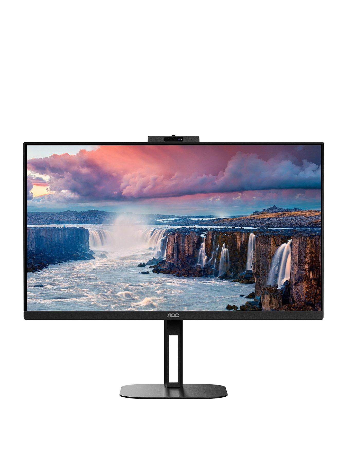 undefined AOC Q27V5CW Monitor with WebCam - 27in QHD (2560 x 1440), 75Hz with Speakers