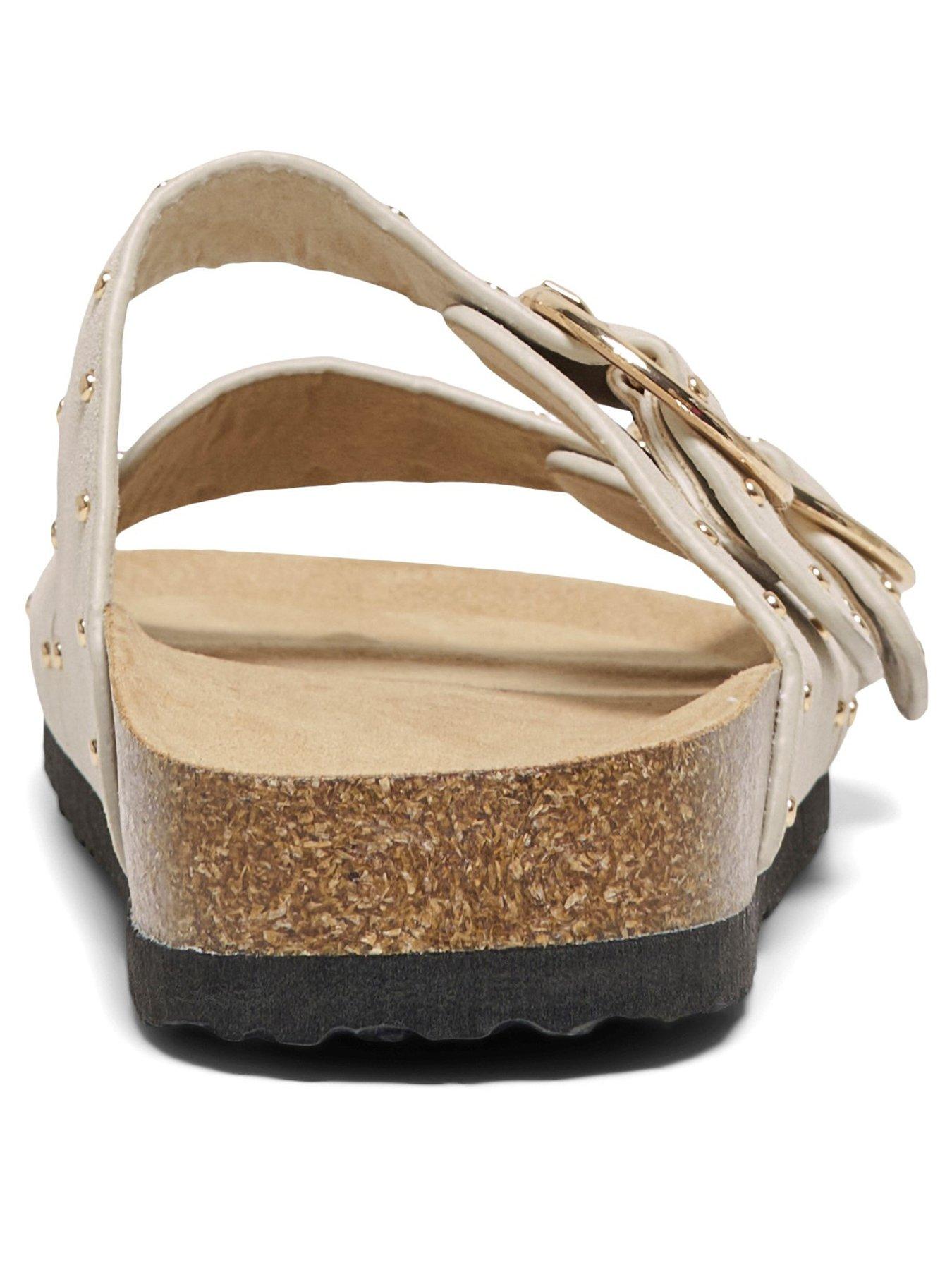only-maxi-buckle-sandal-creamback