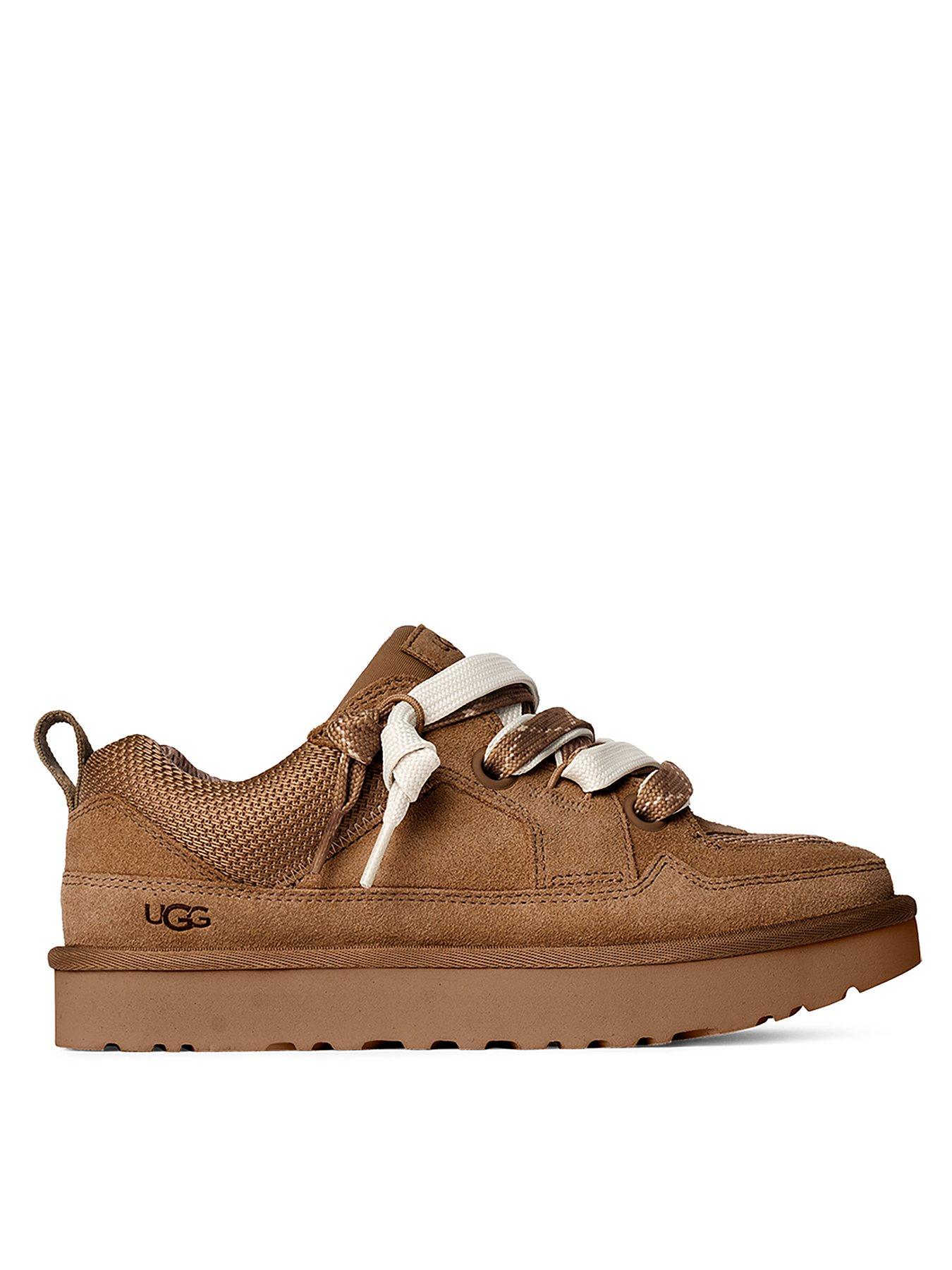 Image 1 of 4 of UGG Lo Lowmel Trainers&nbsp;- Chestnut