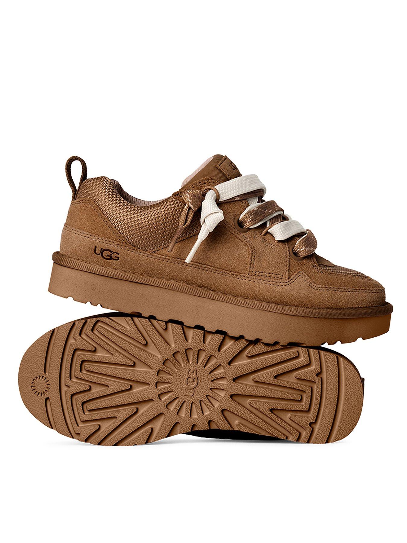 Image 3 of 4 of UGG Lo Lowmel Trainers&nbsp;- Chestnut
