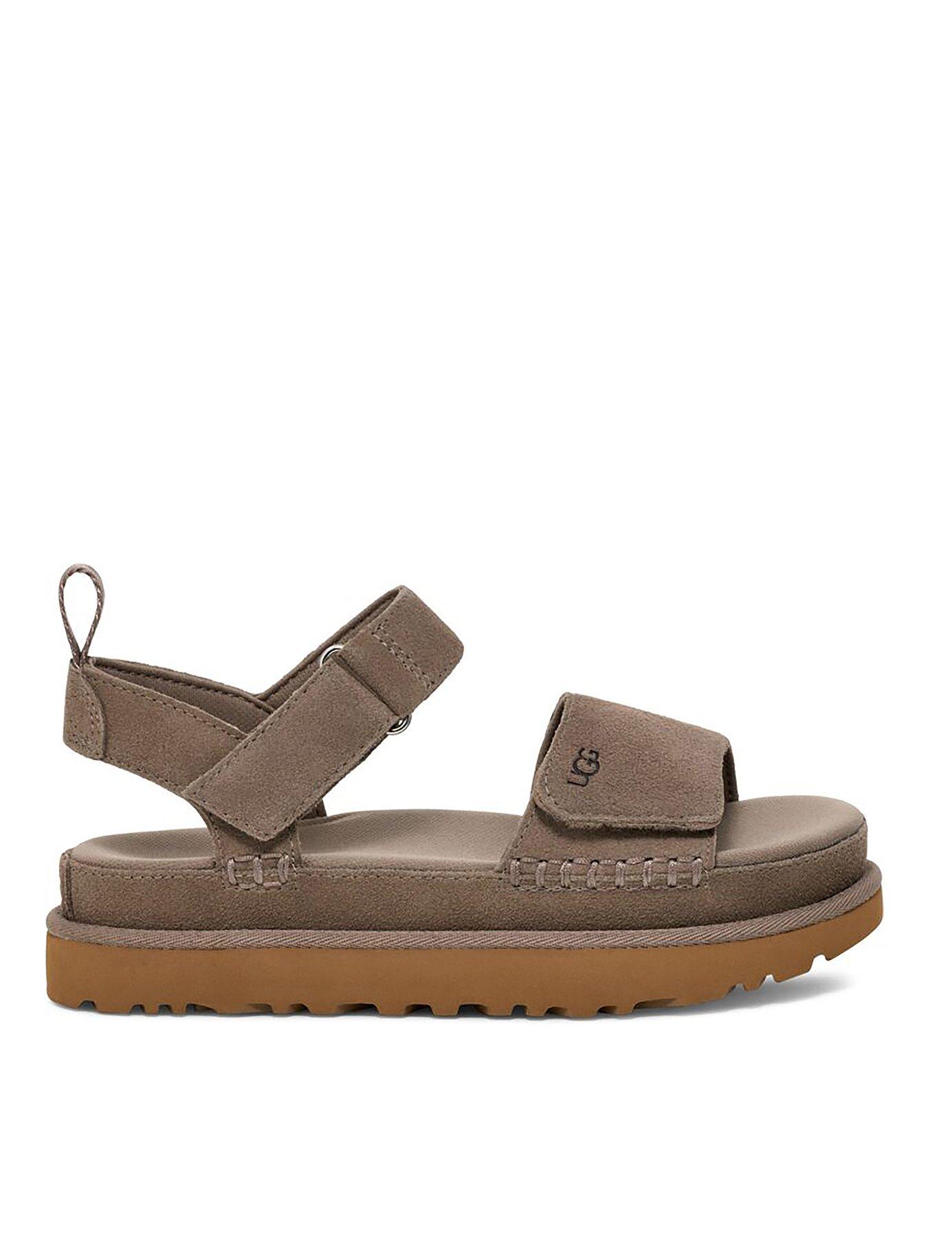 Image of UGG Goldenstar Wedge Sandal - Smoke Plume