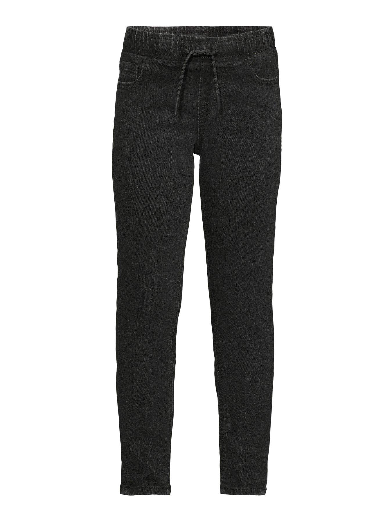 Jack & Jones Mini Younger Boys Glenn 996 Elasticated Waist Jeans - Black