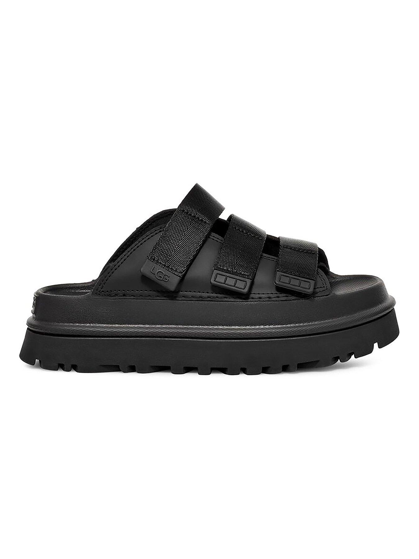 ugg-goldenglow-slide-blackstillFront