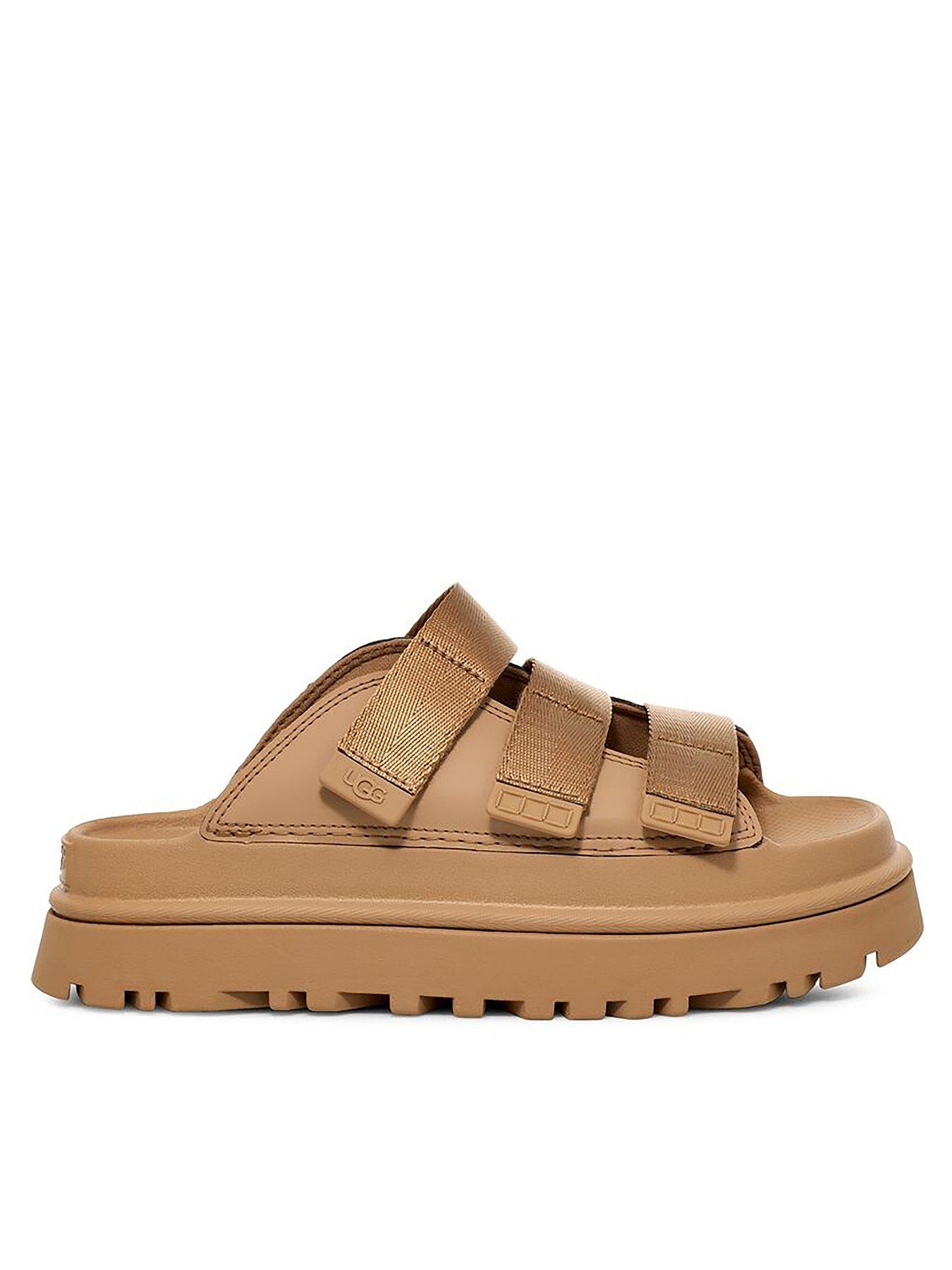 UGG W Goldenglow Slide - Dark Sand