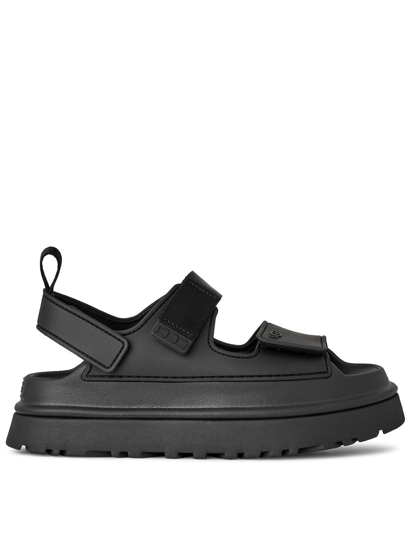 Image 1 of 4 of UGG Women's GoldenGlow Sandal - Black