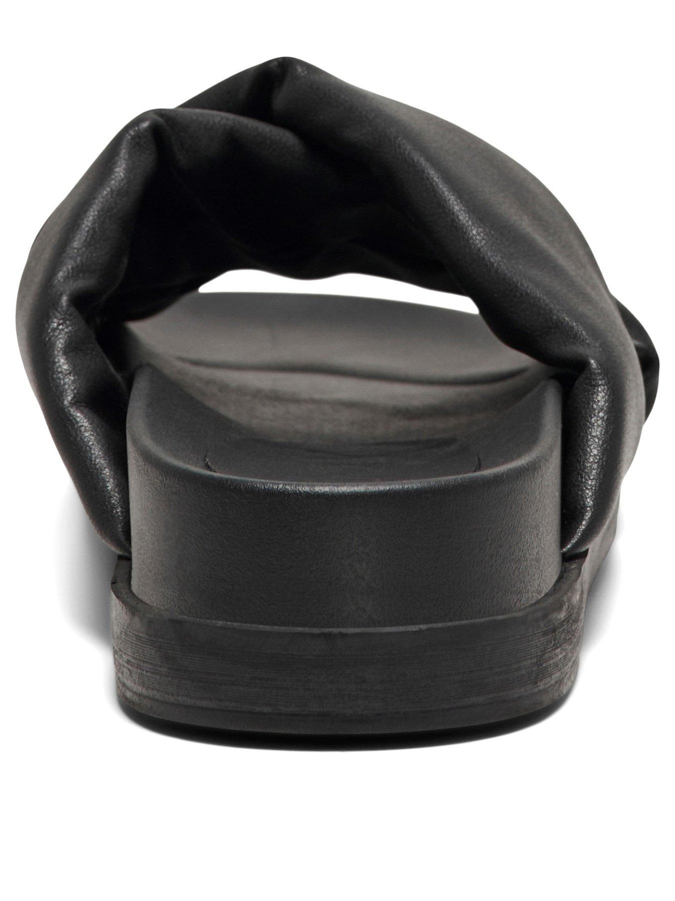 only-minnie-cross-strap-slide--blackback