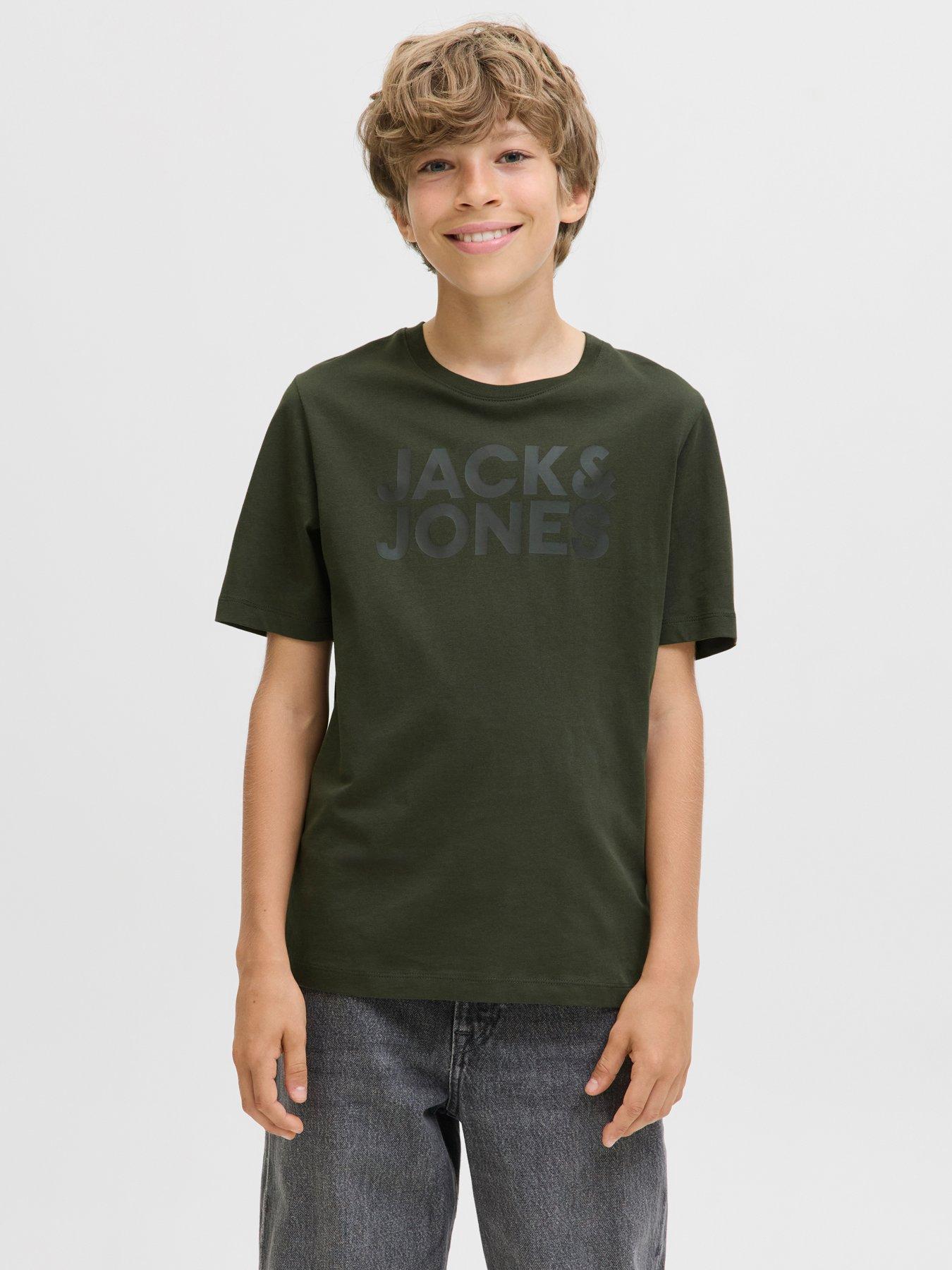 jack-jones-junior-boys-corp-logo-short-sleeve-t-shirt-khaki