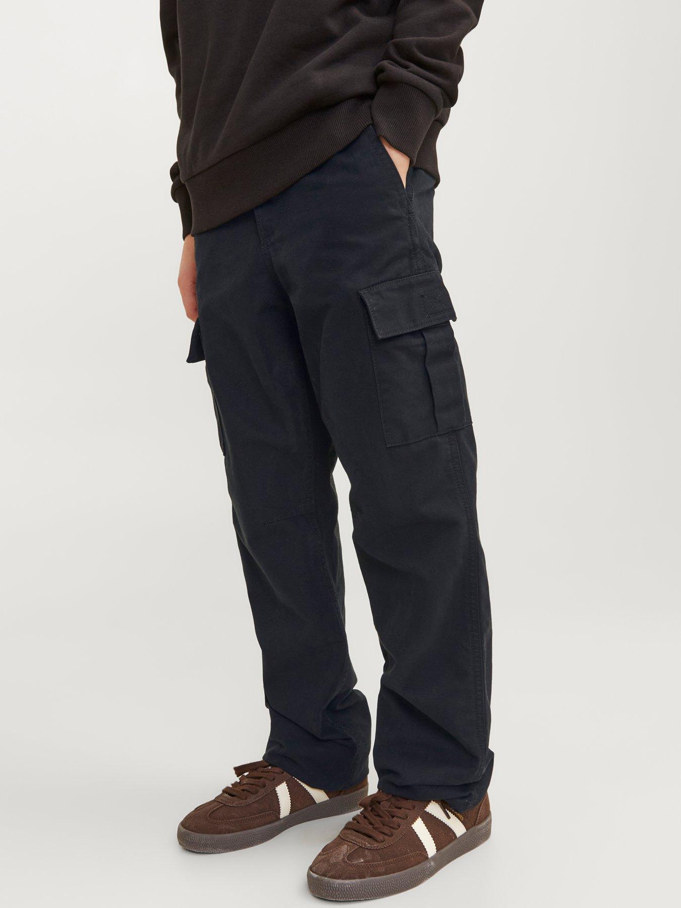 jack-jones-junior-boys-kane-barkley-cargo-pants-black