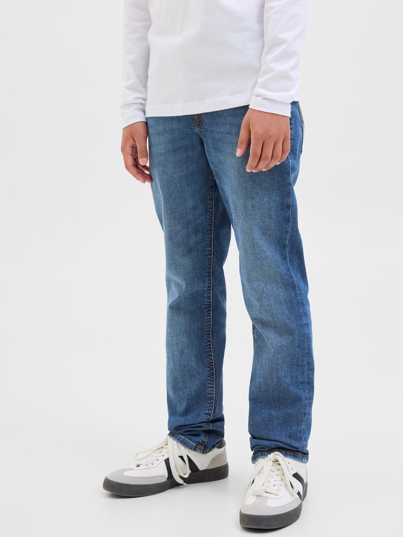 Jack & Jones Junior Boys Glenn Original 902 Slim Fit Jeans - Blue