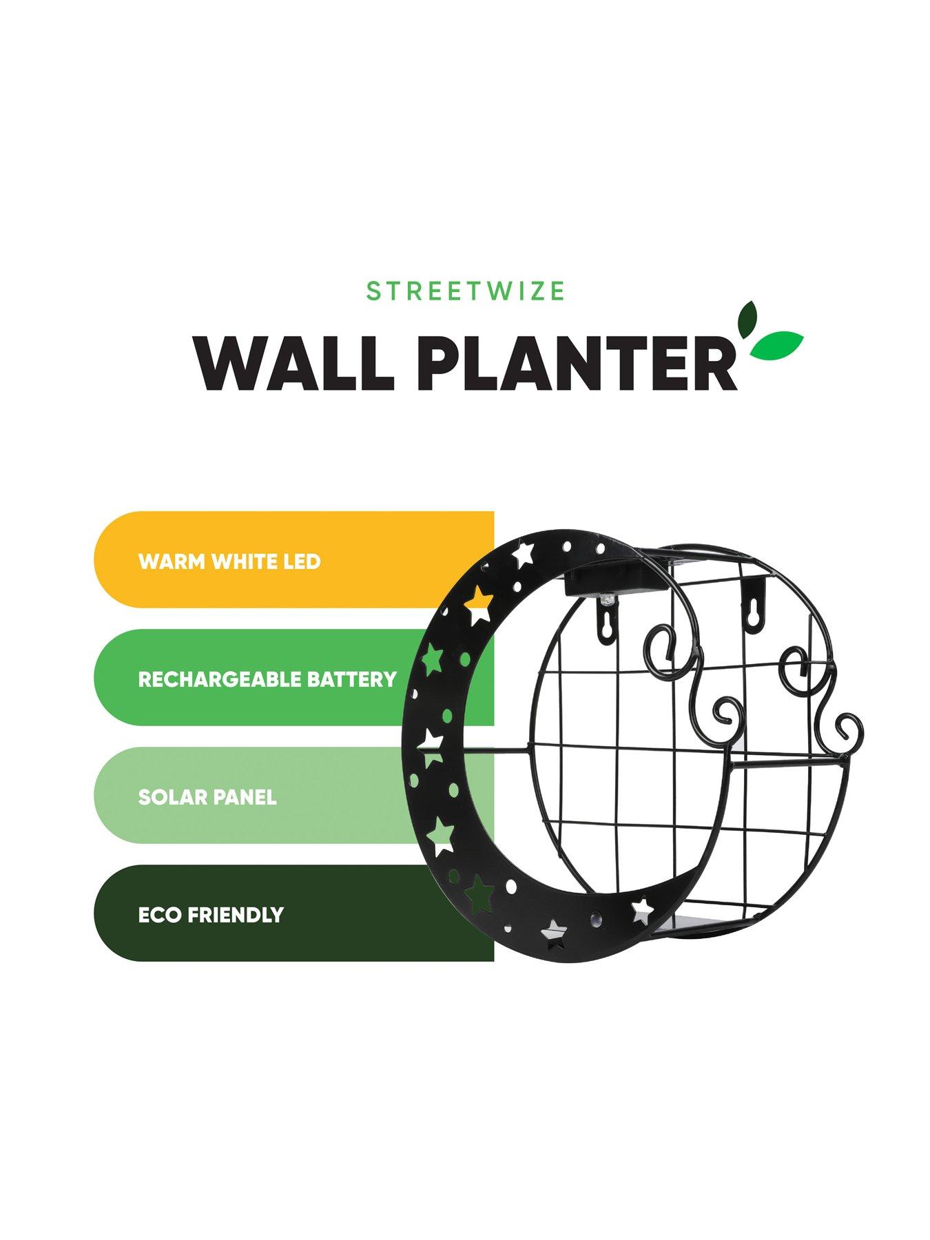 Image 5 of 7 of Streetwize Accessories Solar Moon Planter