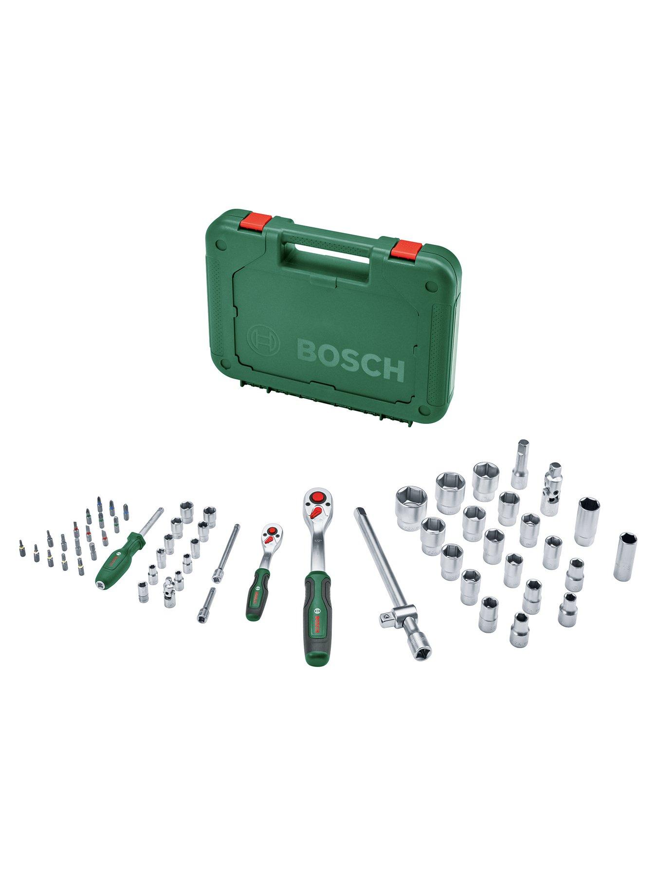 Image 5 of 7 of Bosch 1/4" + 1/2" Ratchet Set 56-Piece