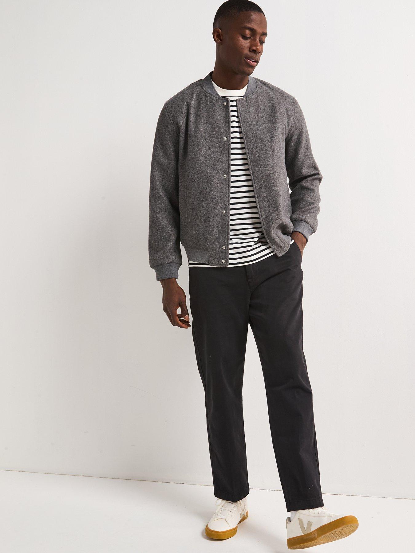 very-man-faux-wool-bomber-charcoalback