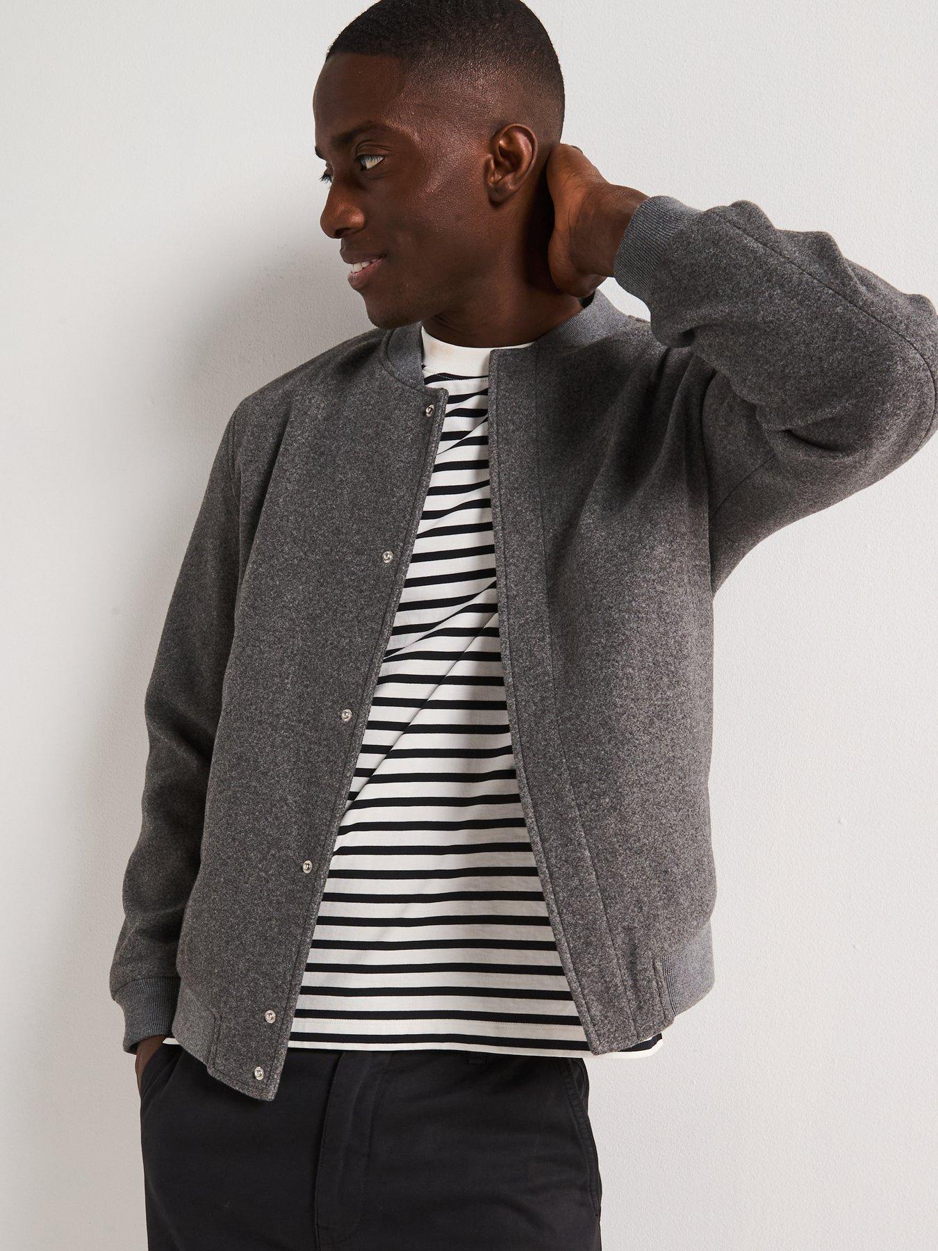 very-man-faux-wool-bomber-charcoaldetail