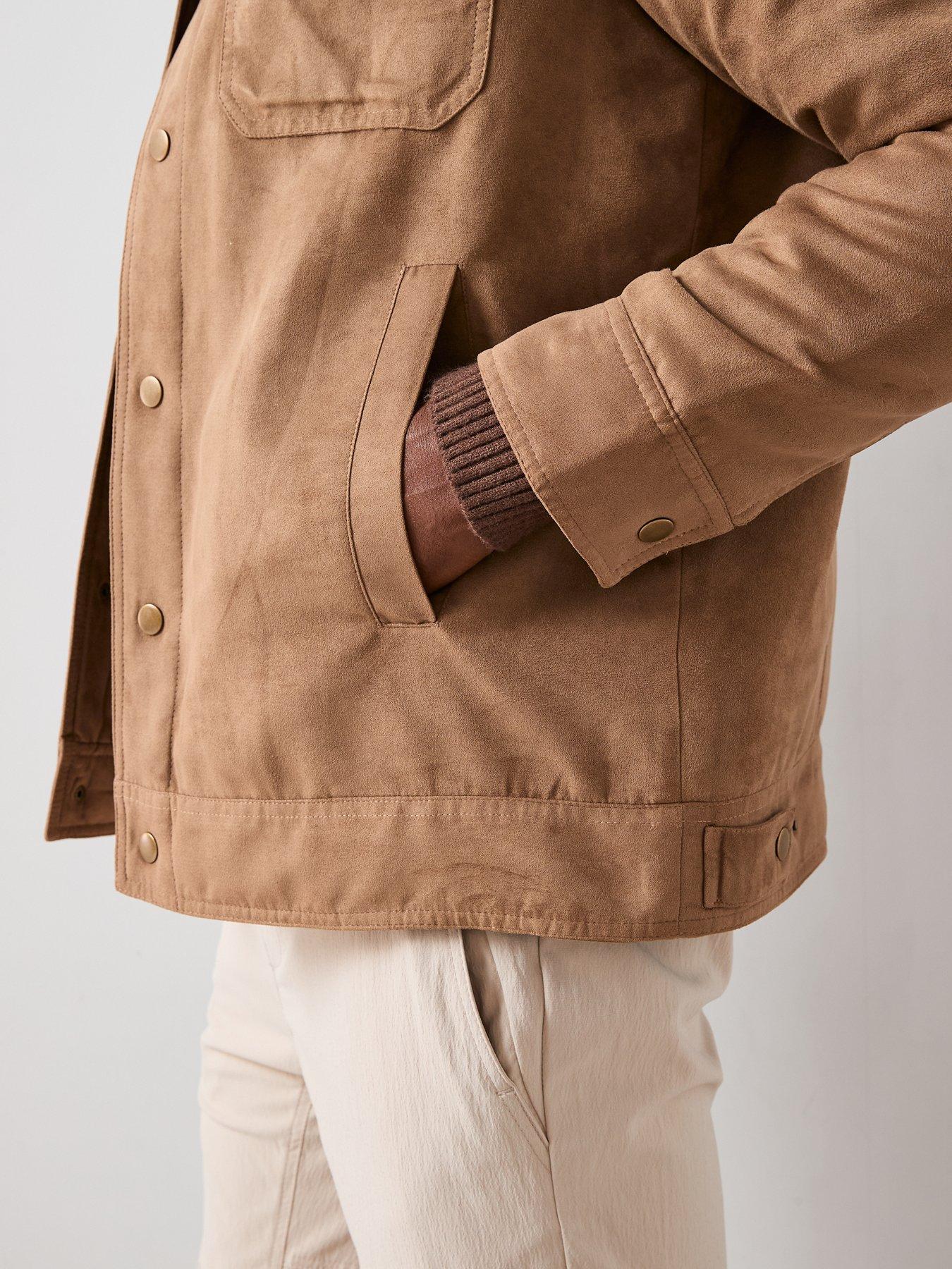 the-very-collection-borg-collar-trucker-jacket-browndetail