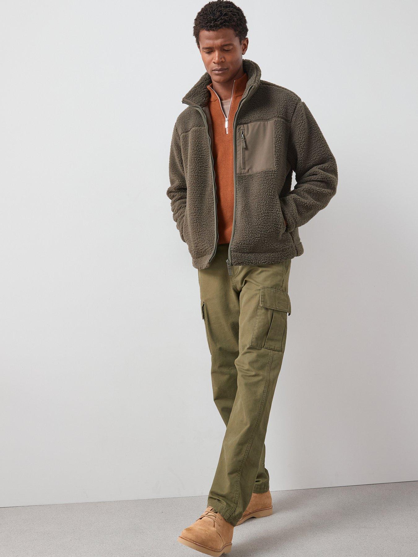 the-very-collection-borg-contrast-jacket-khakiback