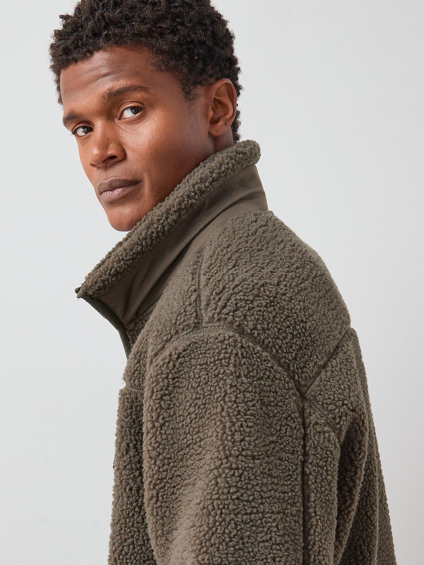 the-very-collection-borg-contrast-jacket-khakidetail