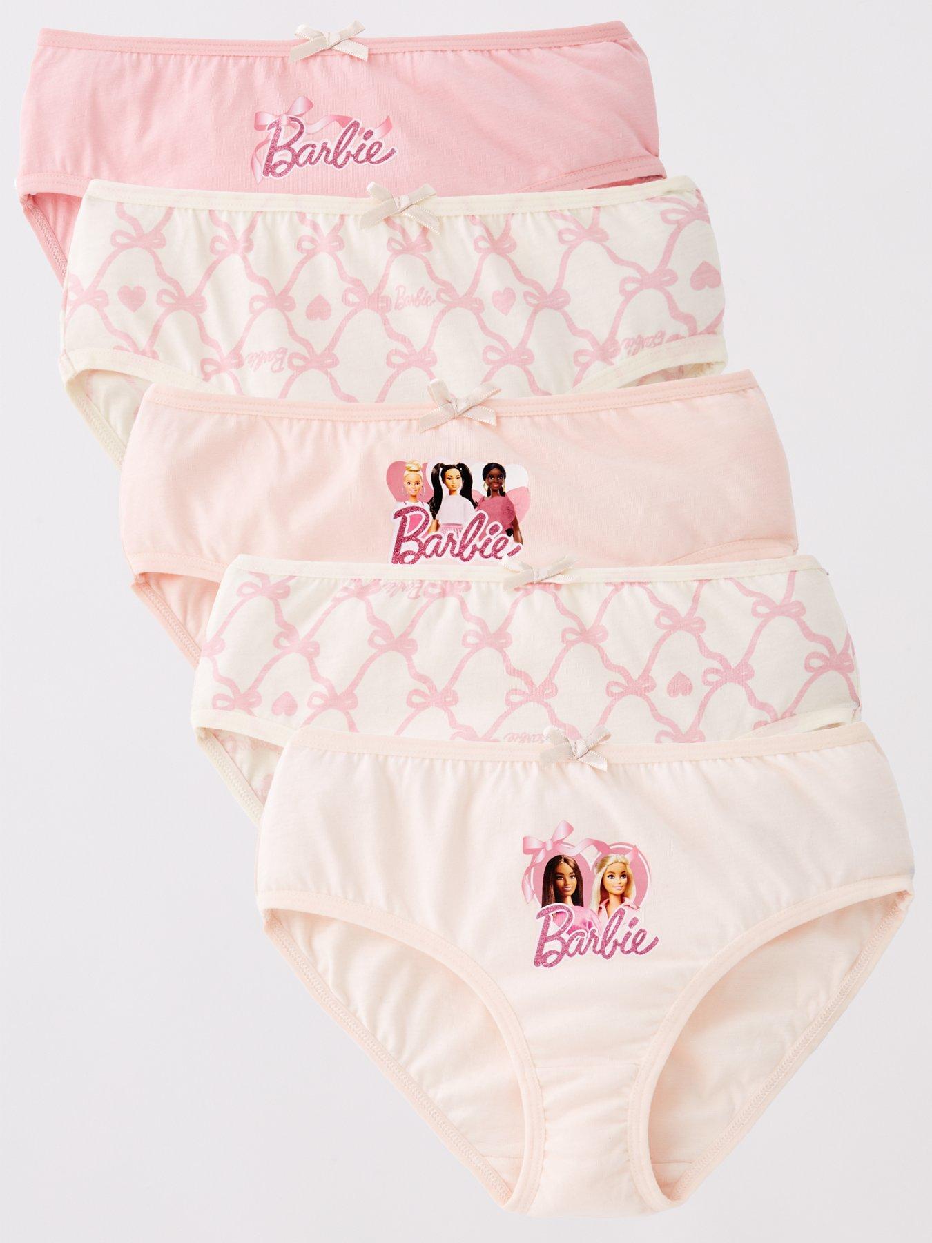 Barbie 5 Pack Knickers - Multi