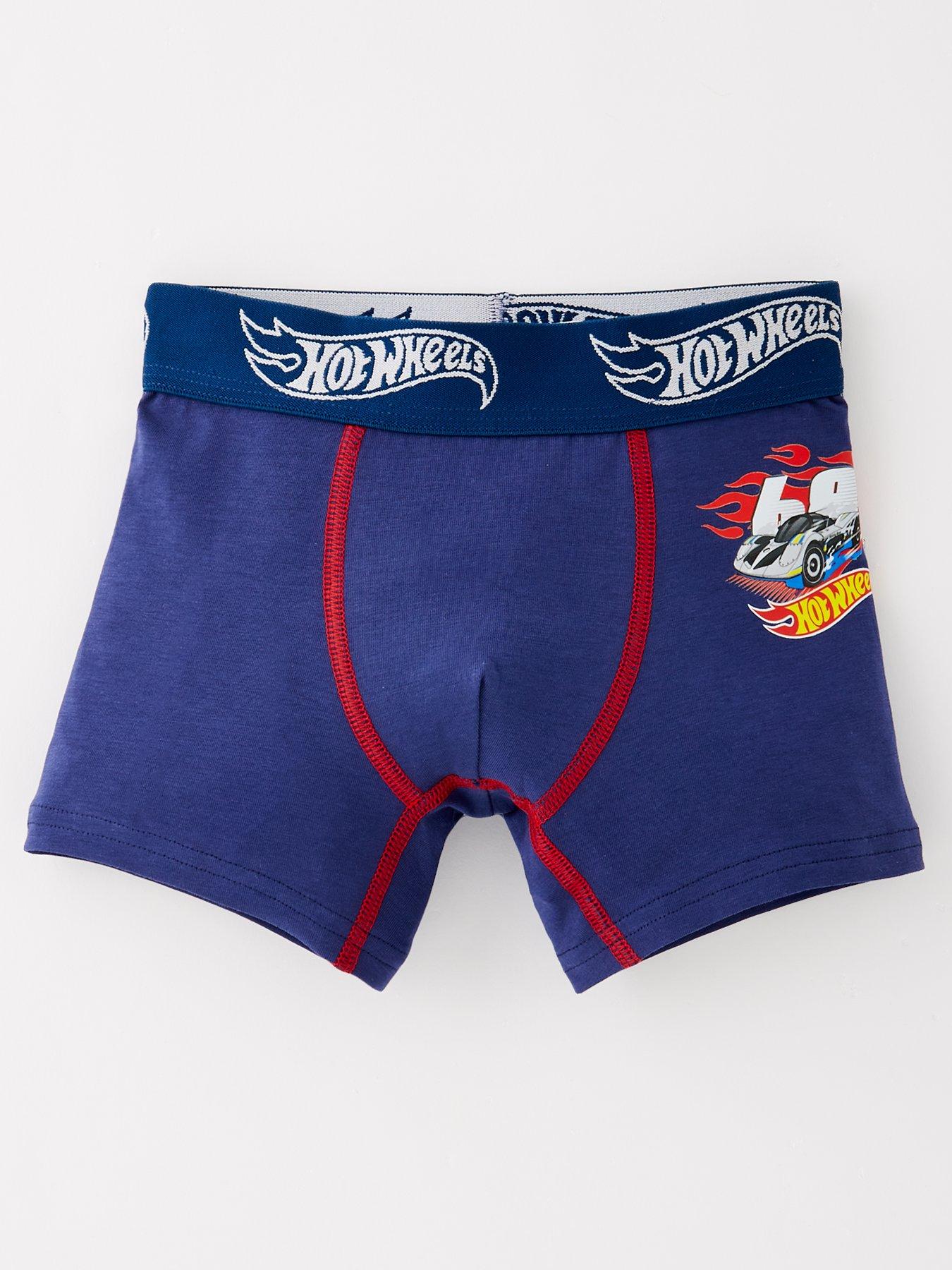Image 2 of 5 of Hot Wheels Hot Wheels&nbsp;3 Pack Boxer Trunks - Multi