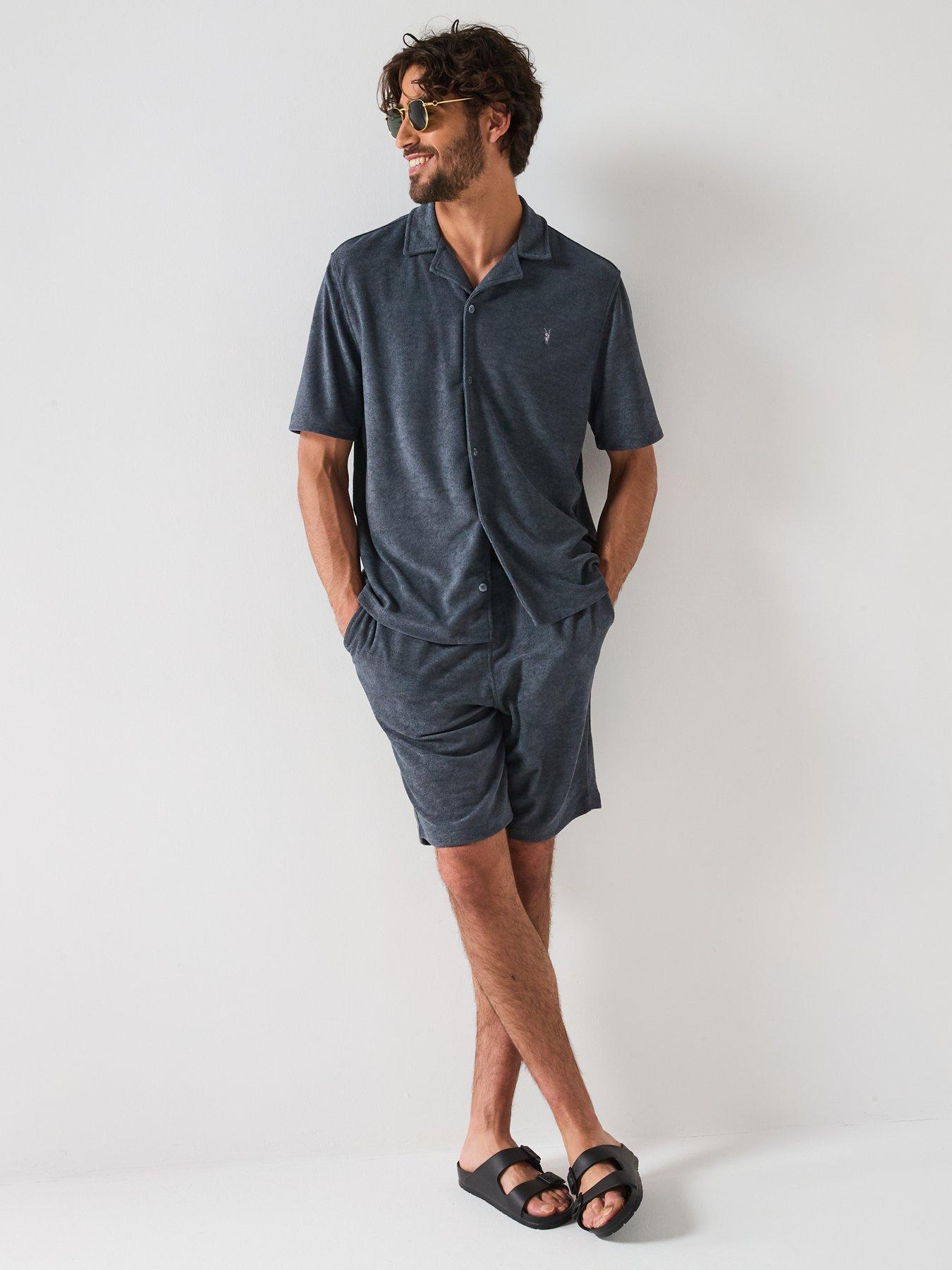 allsaints-all-saints-felix-terry-shorts--blueback