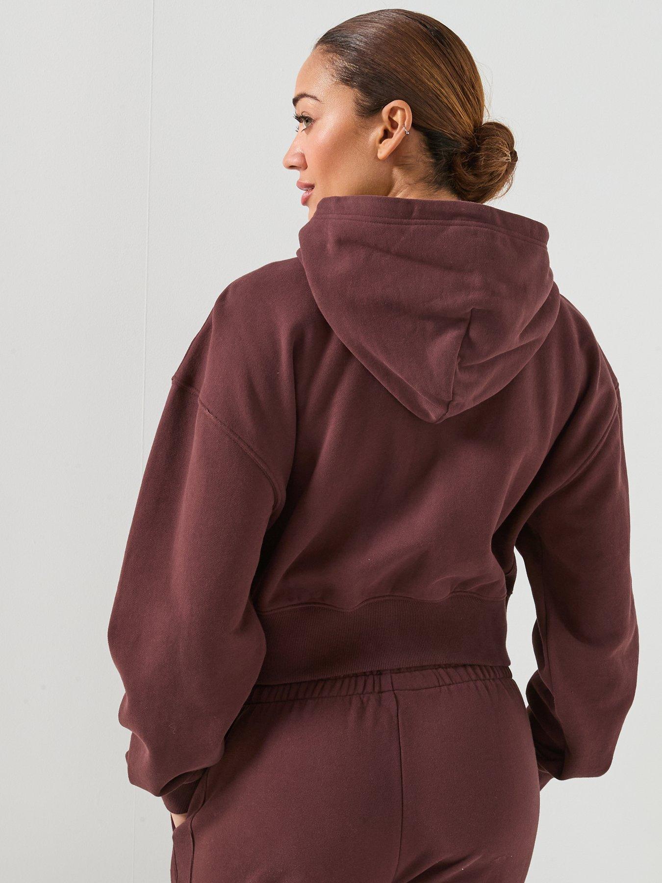 Image 2 of 5 of P.E Nation Womens Training Adventure Zip Through - Brown