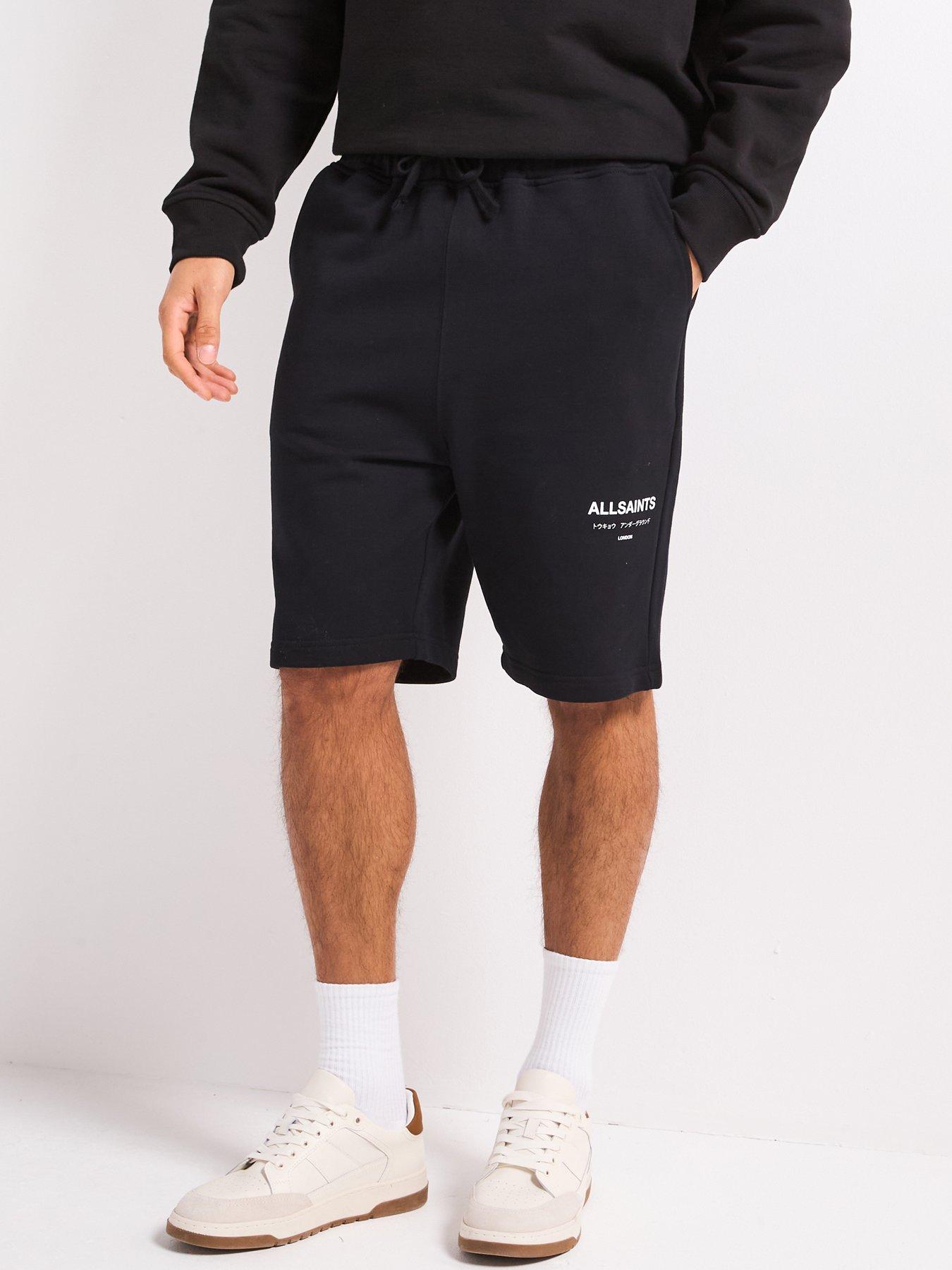 allsaints-underground-sweat-shorts--black