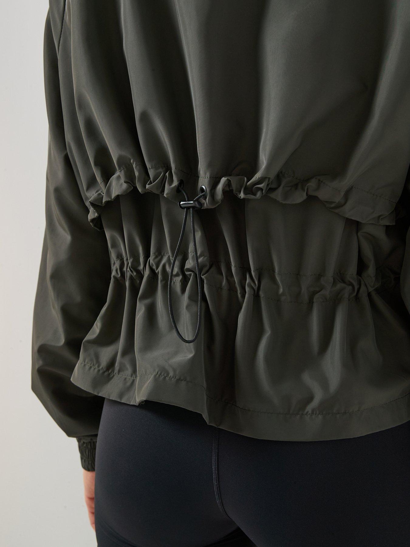 Image 6 of 6 of P.E Nation Womens Training Shelter Jacket - Grey