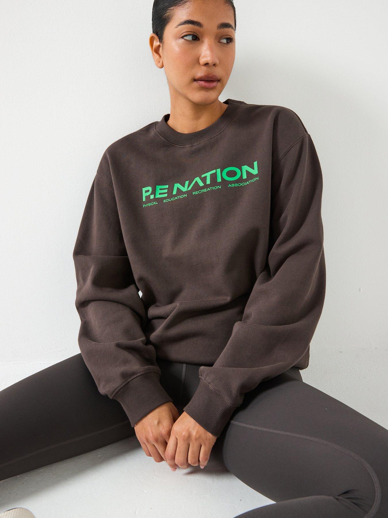 P.E Nation Womens Training Qualify Sweat - Grey