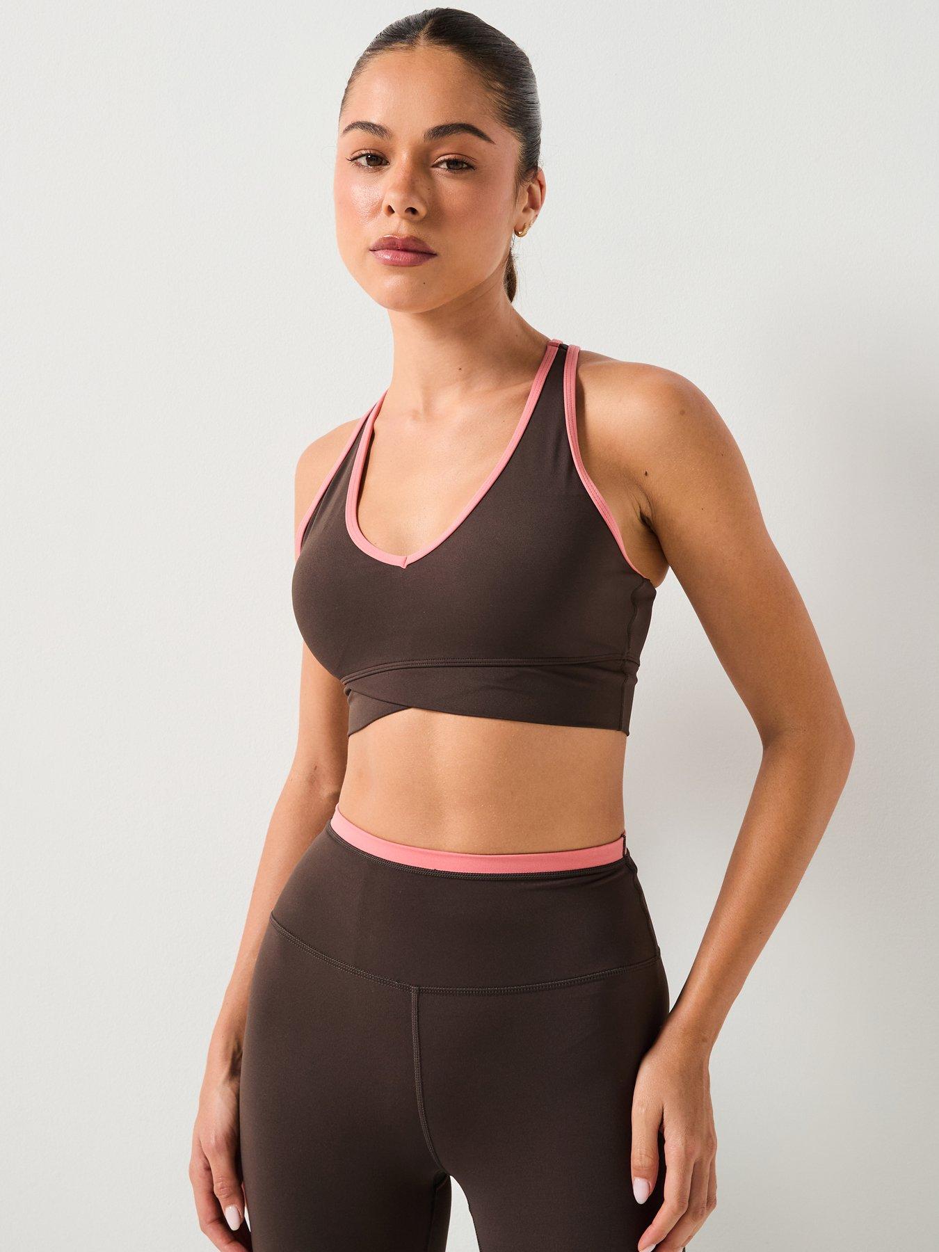 P.E Nation Womens Training Vita Bra - Grey