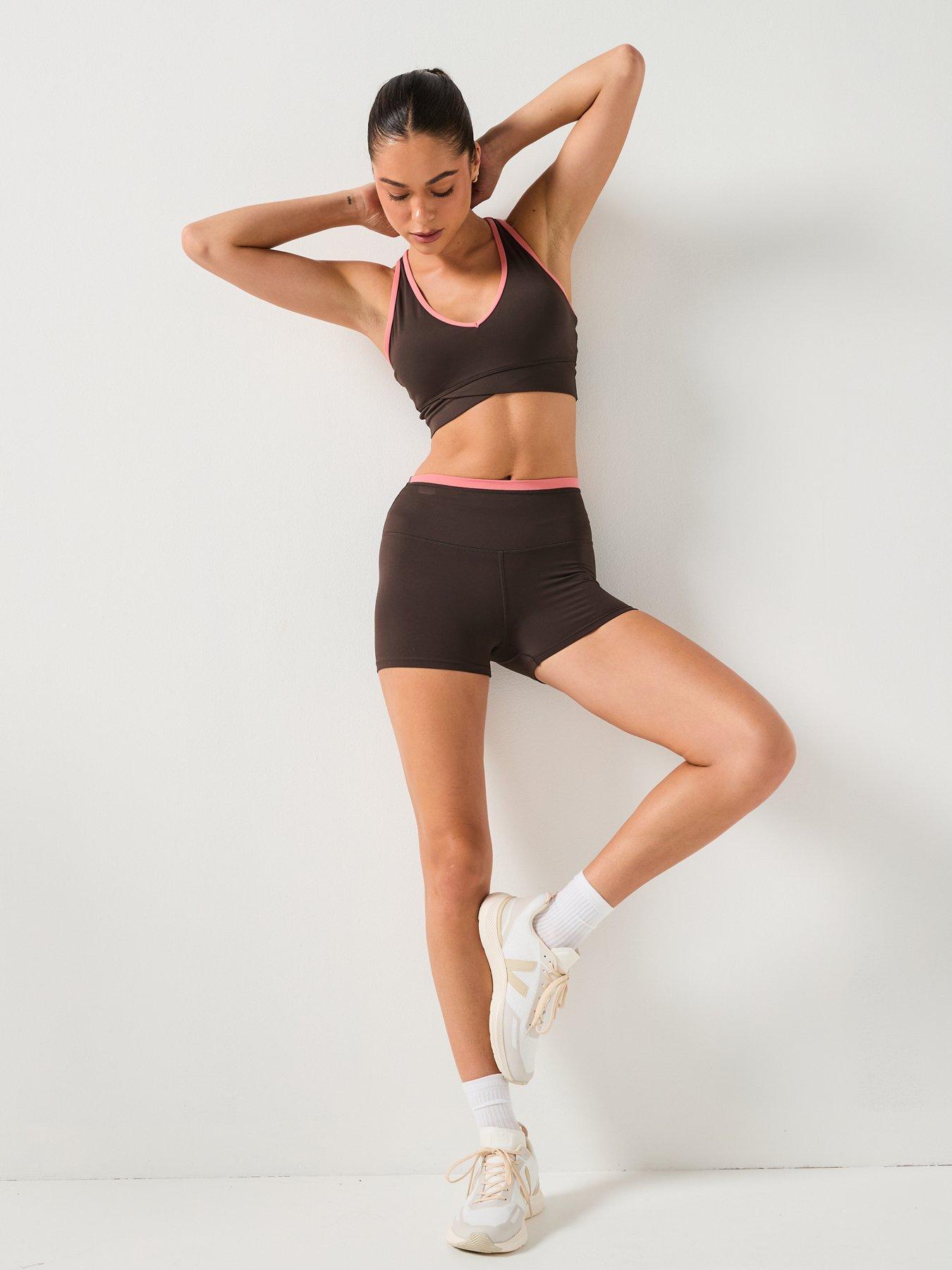 Image 3 of 6 of P.E Nation Womens Vita 2 5 Inch Bike Short - Grey