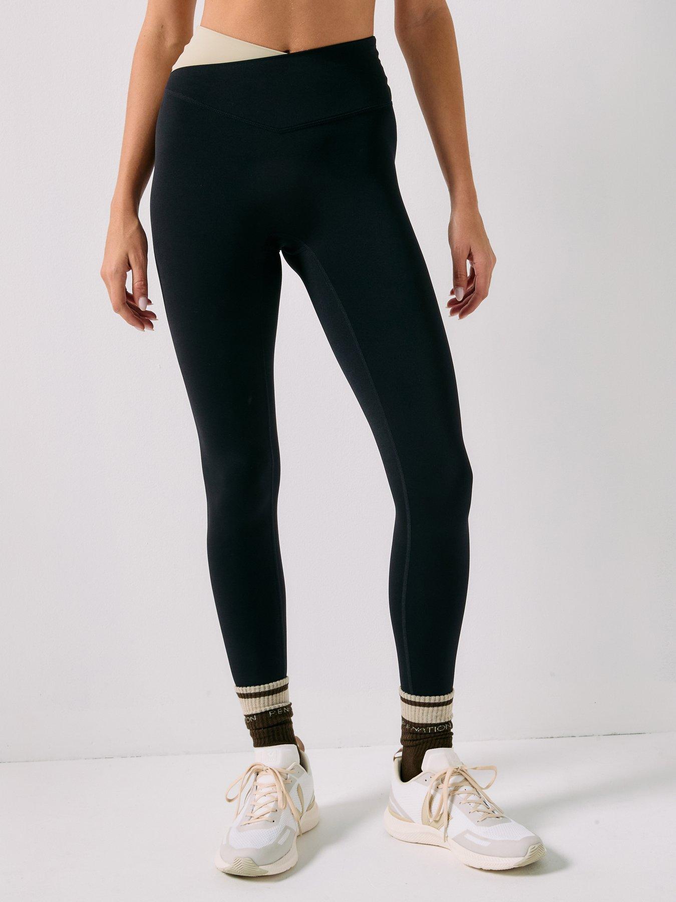 P.E Nation Womens Training Wander Full Length Legging - Black