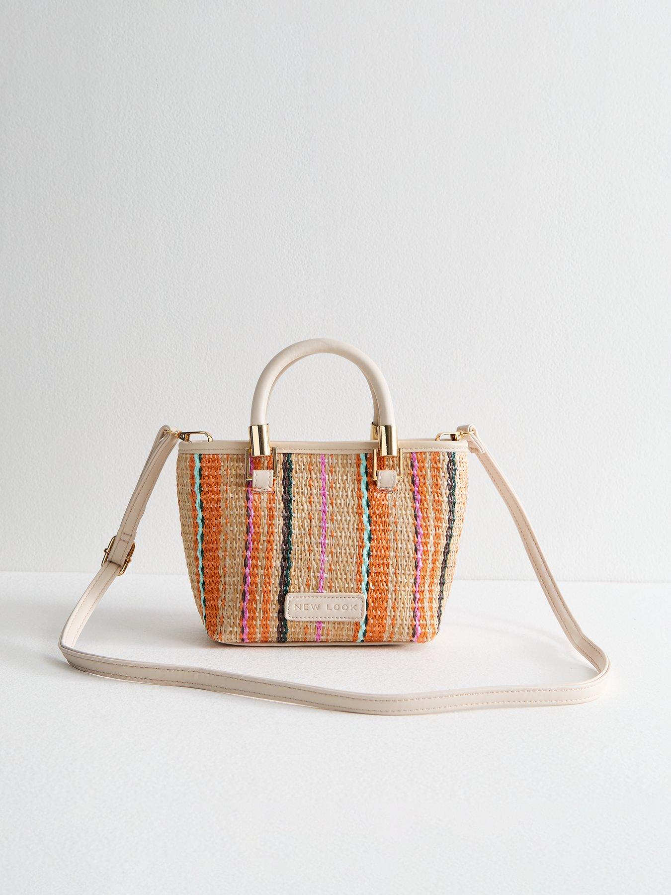 new-look-multicolour-stripe-woven-mini-tote-bag