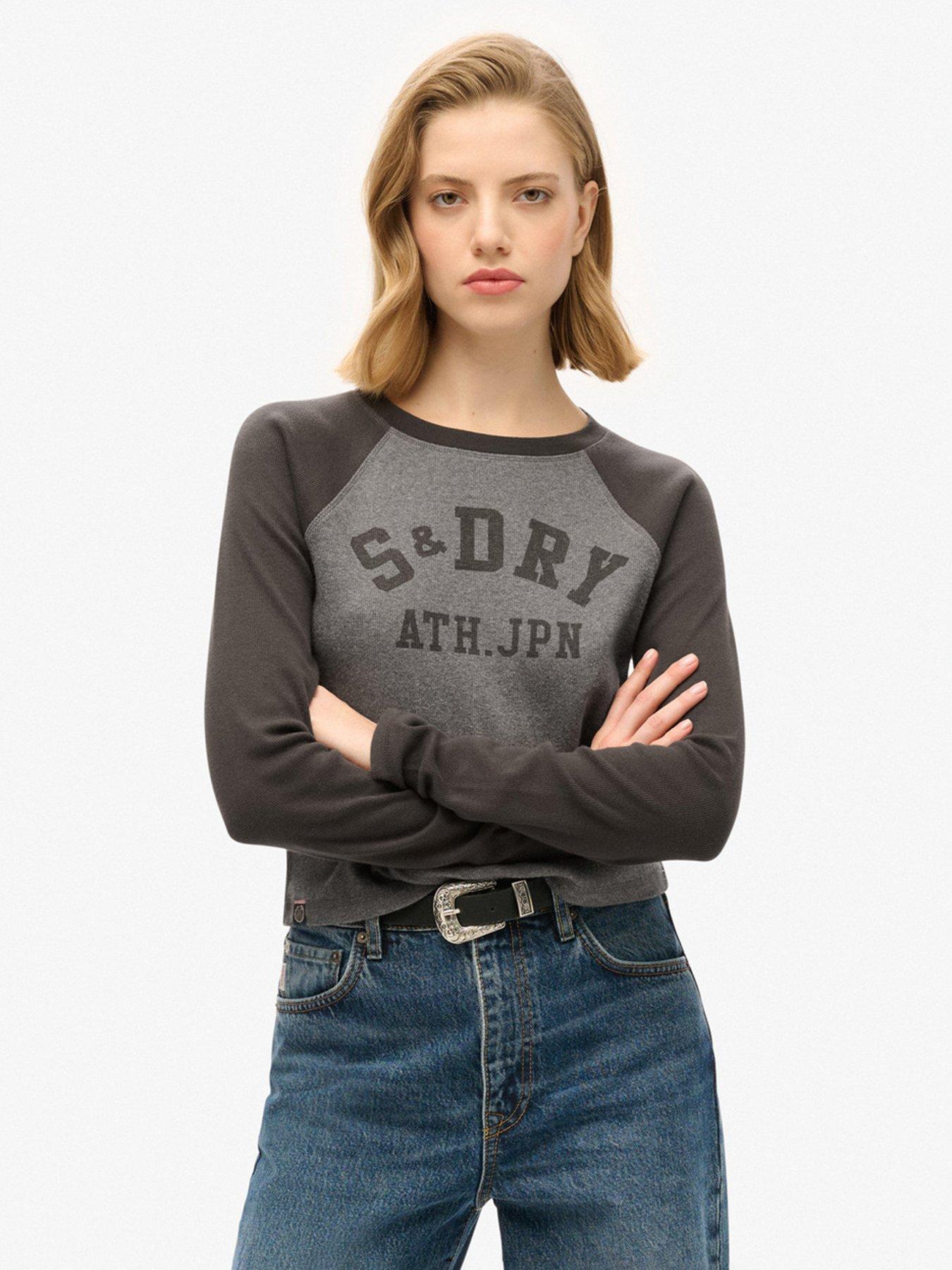 superdry-athletic-essentials-rib-slim-long-sleeve-top--grey