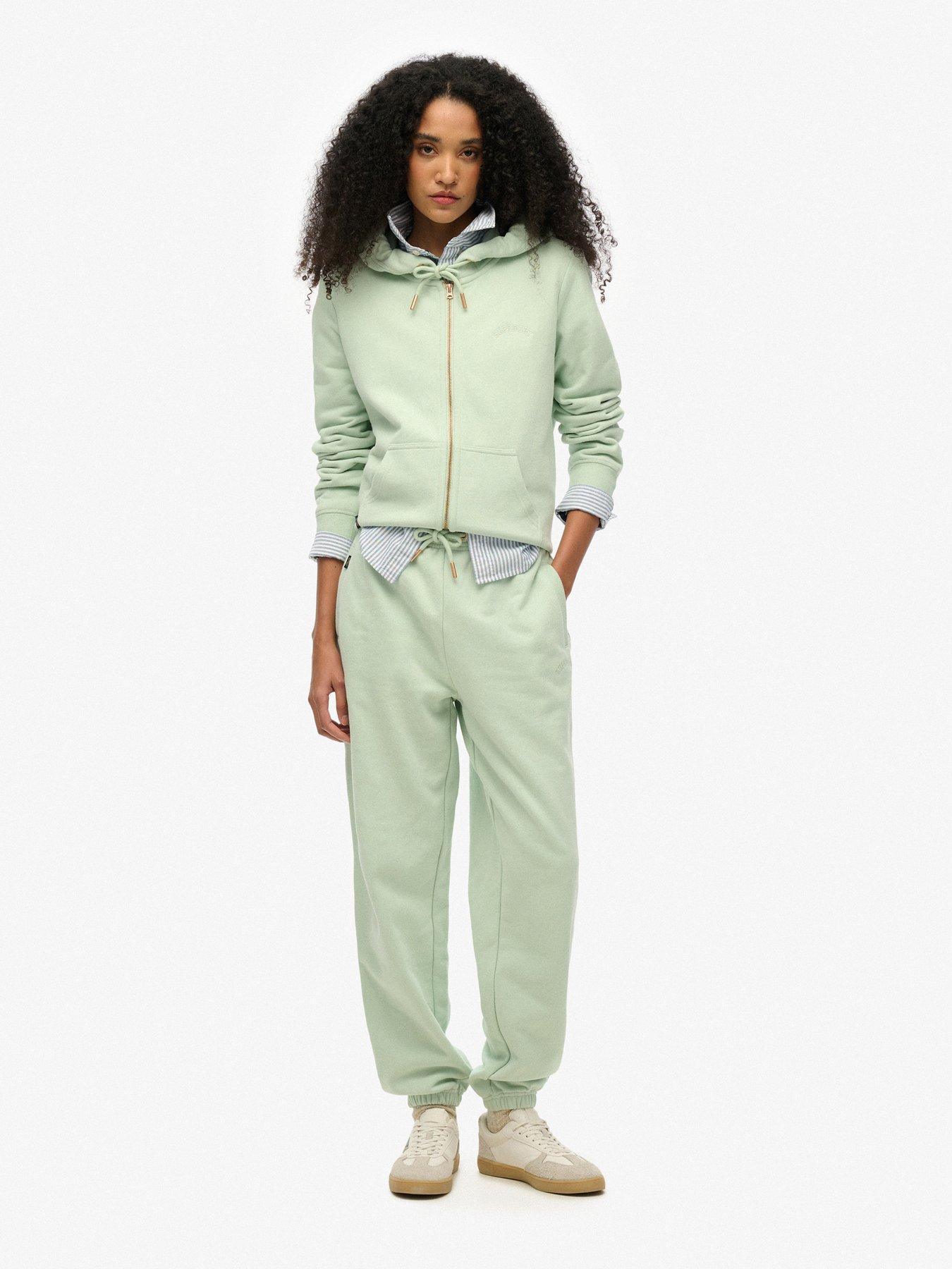 Image 3 of 5 of Superdry Essential Logo Zip Hoodie - Green