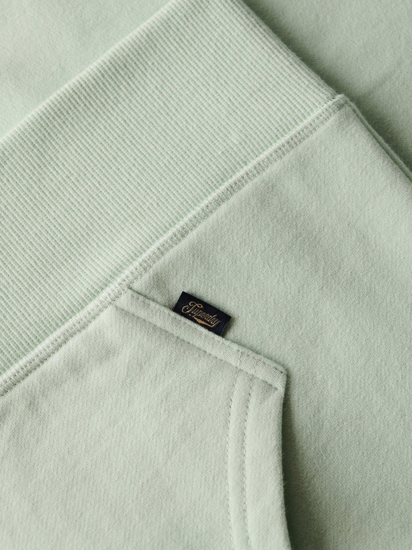 Image 5 of 5 of Superdry Essential Logo Zip Hoodie - Green