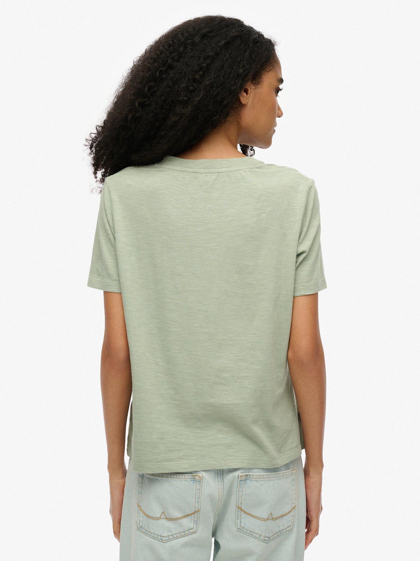 superdry-essential-logo-washed-t-shirt-greenstillFront