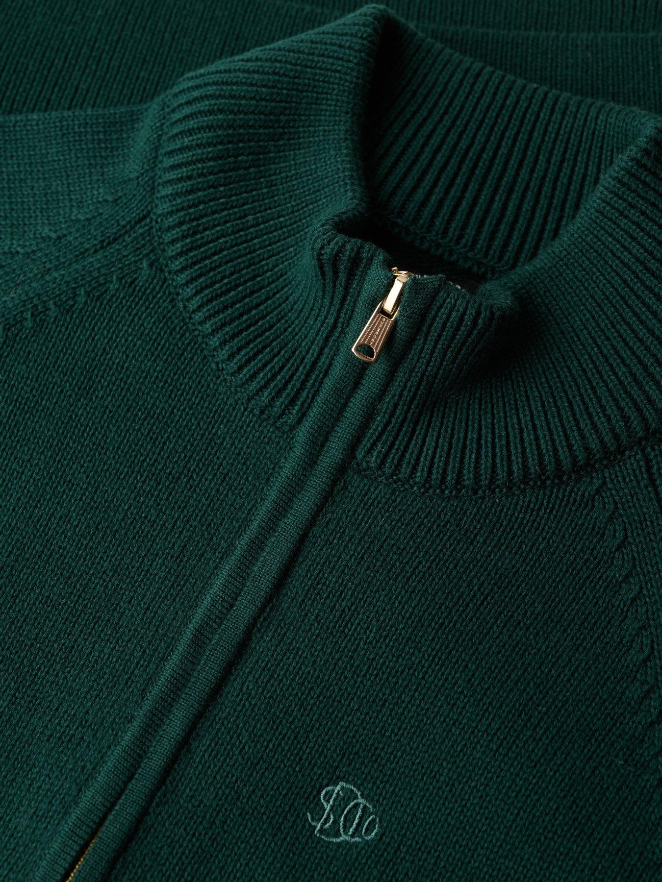 superdry-classic-cotton-knit-half-zip-jumper-greendetail