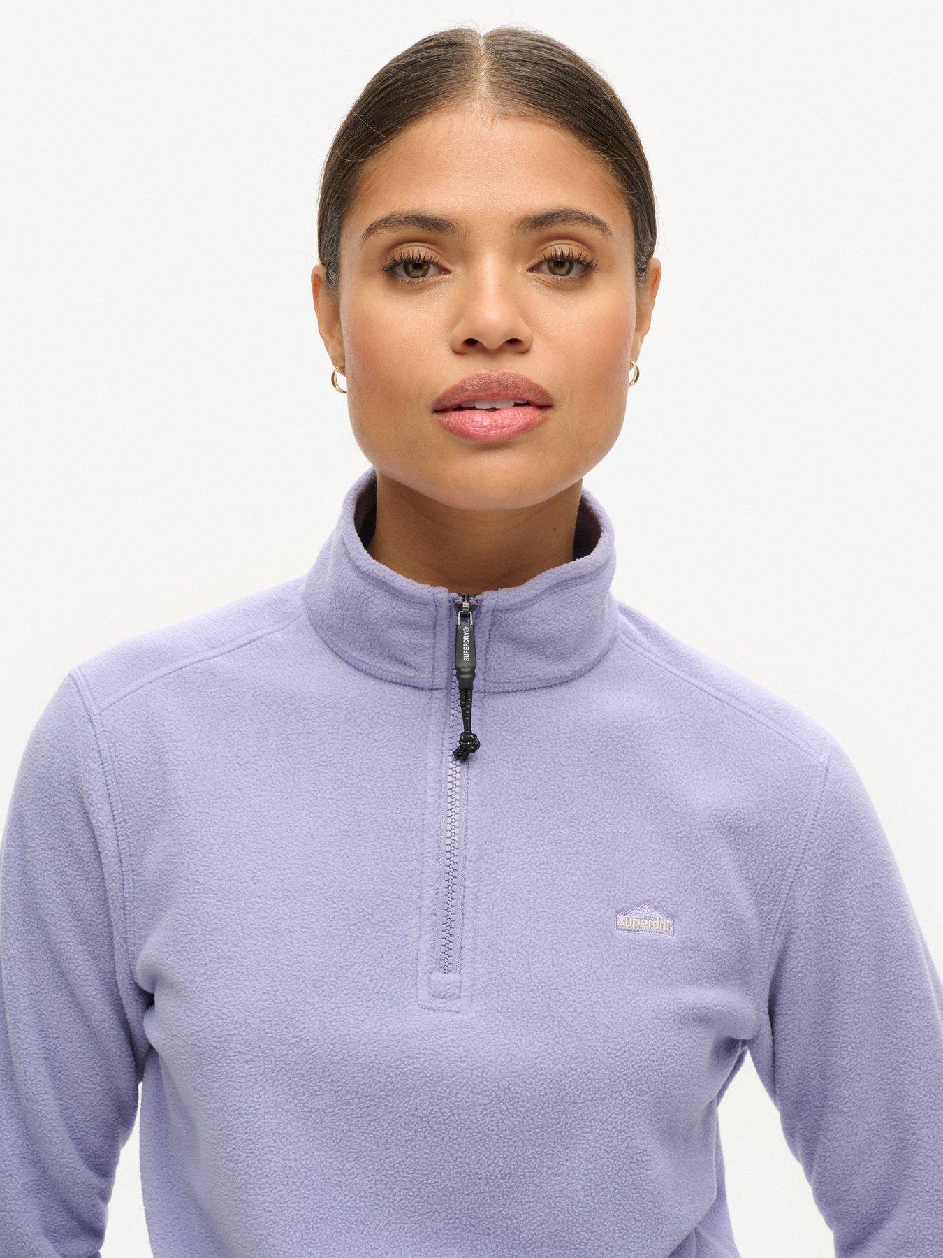 superdry-polar-fleece-half-zip-jumper-purpleoutfit